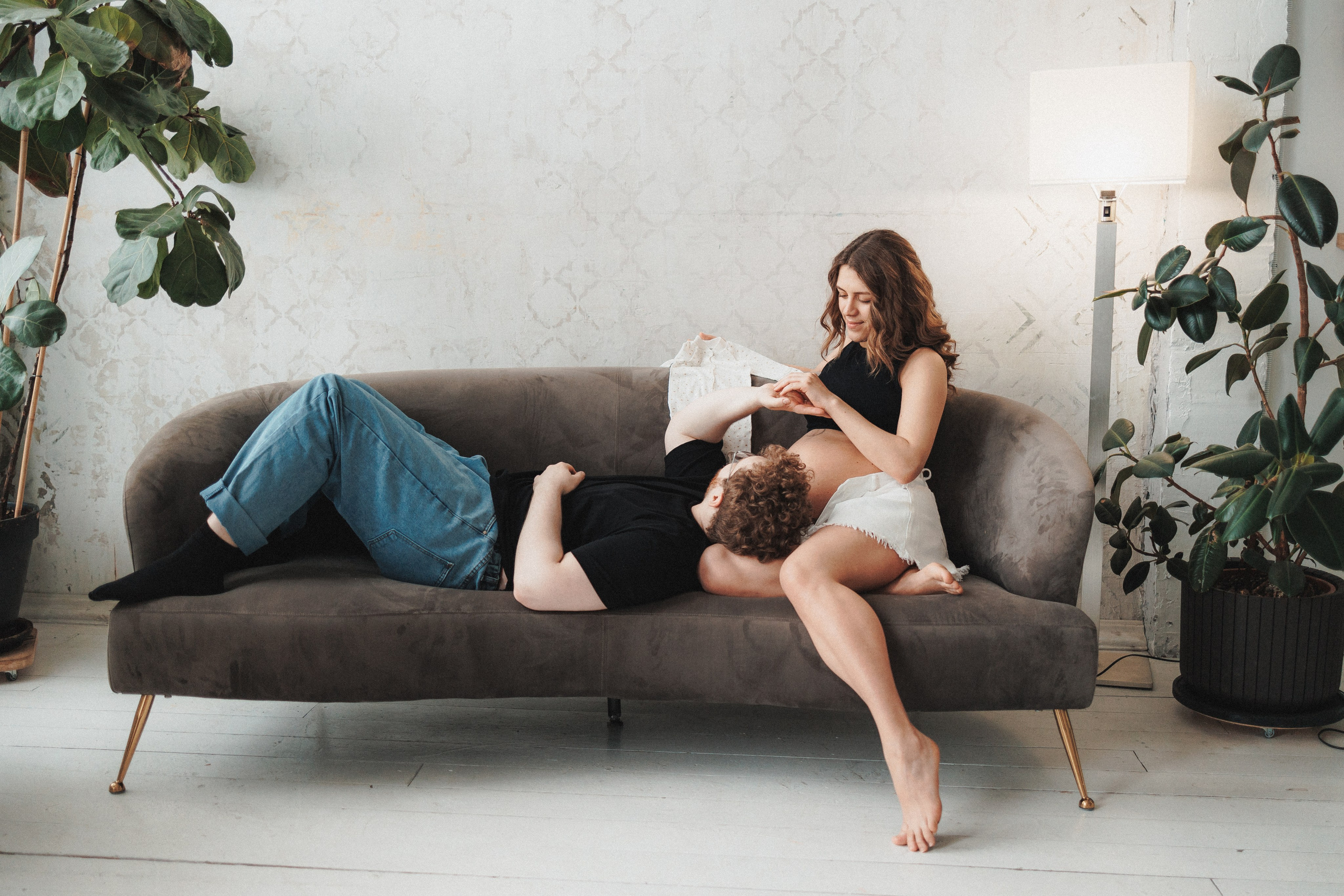 Любовь — это когда ты под сердцем носишь его ребенка. Фотограф Москва Светлана Кирюшина