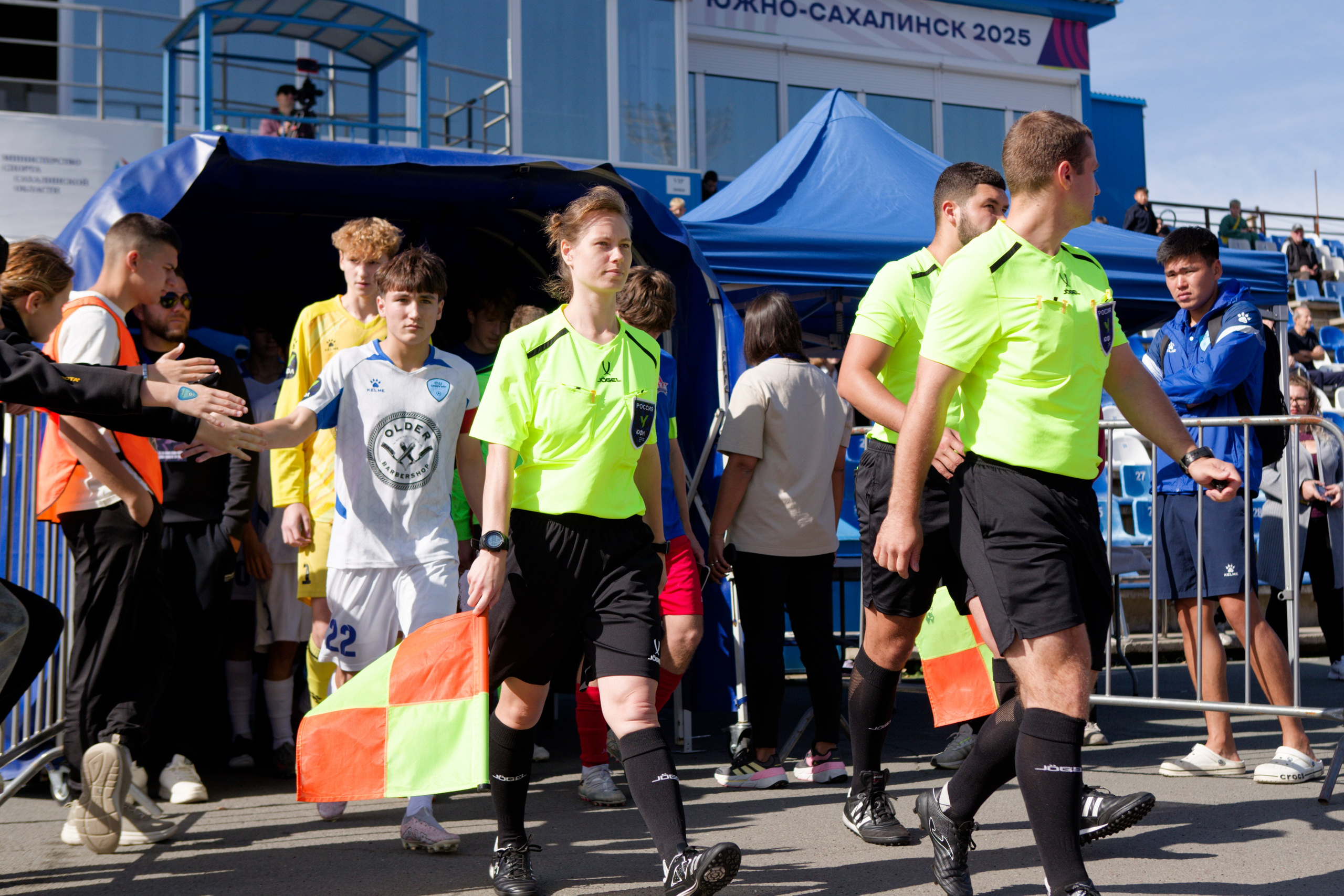 Матч ЮФЛ Сахалин-Хабаровск (U-16). Кутузов Евгений Фотограф в Южно-Сахалинске