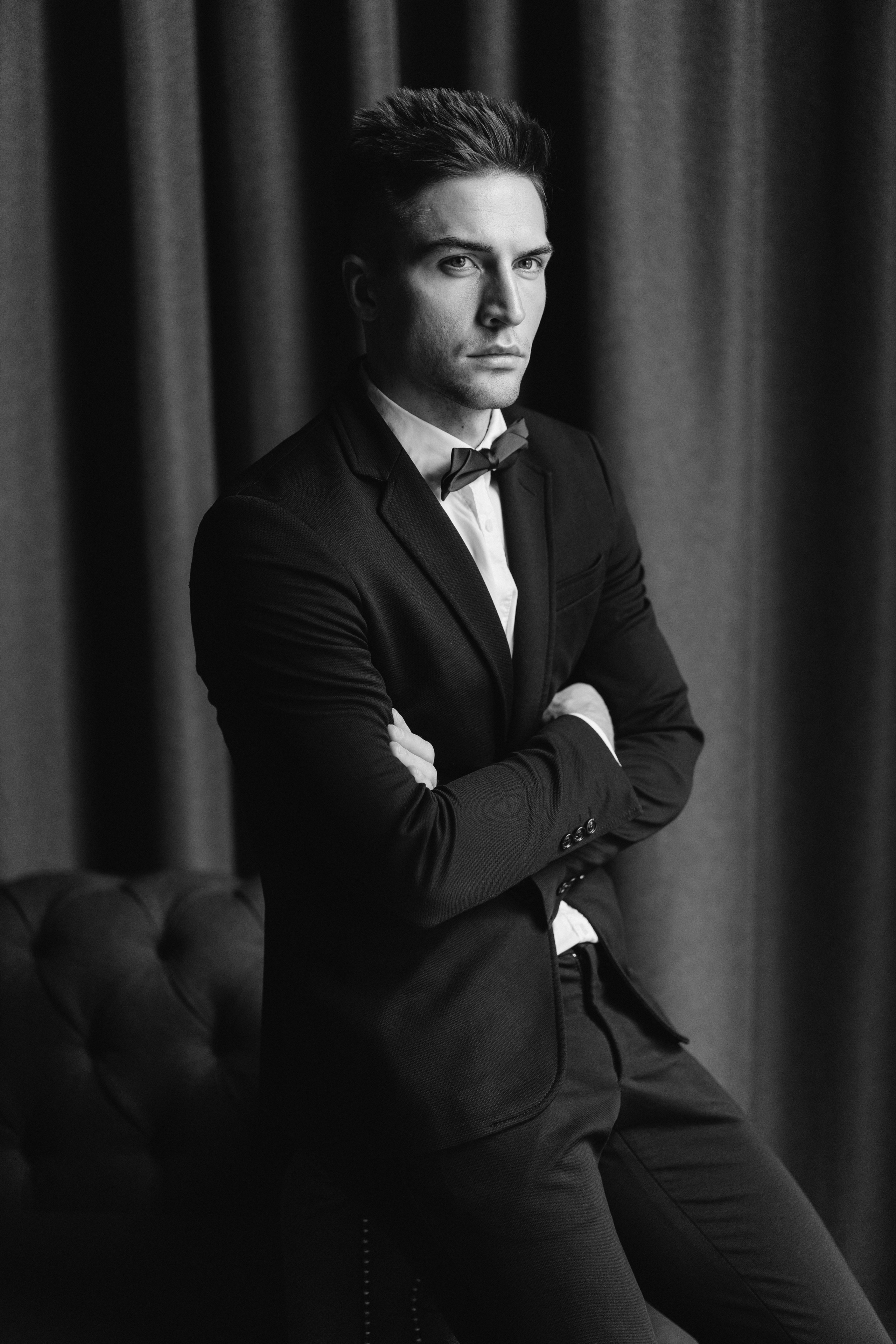 Портрет жениха. On-line обучение фотографии у Алексея Комарова