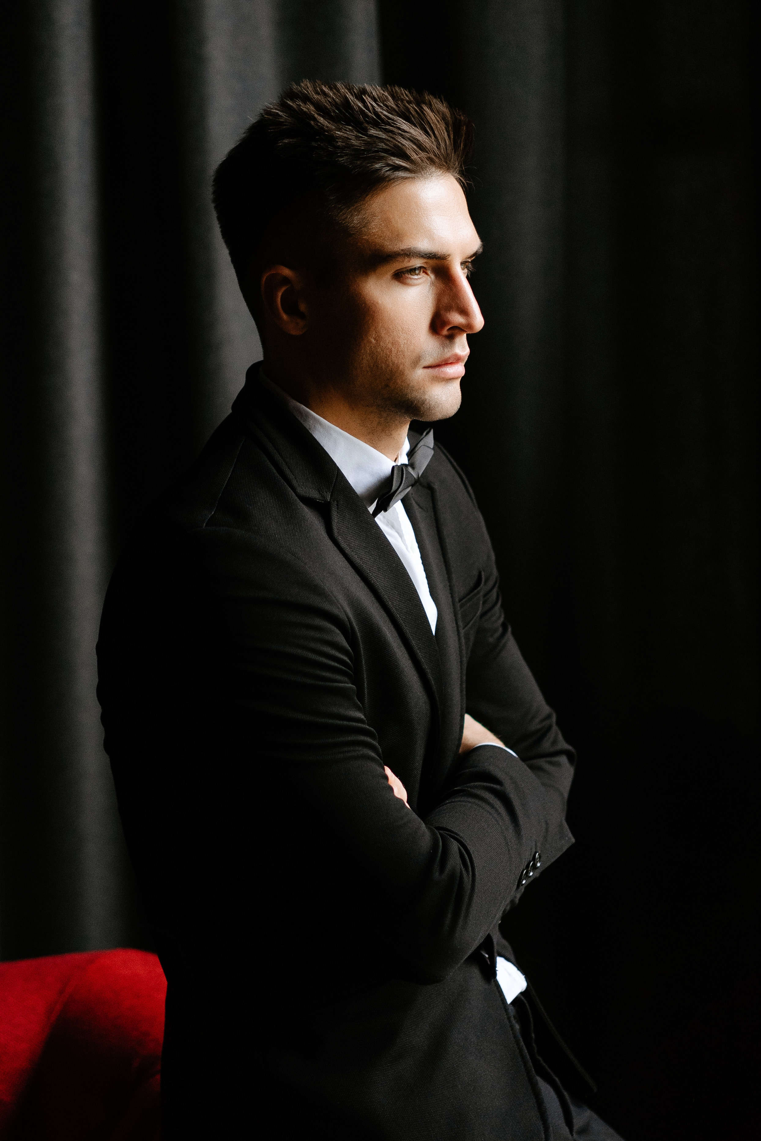 Портрет жениха. On-line обучение фотографии у Алексея Комарова