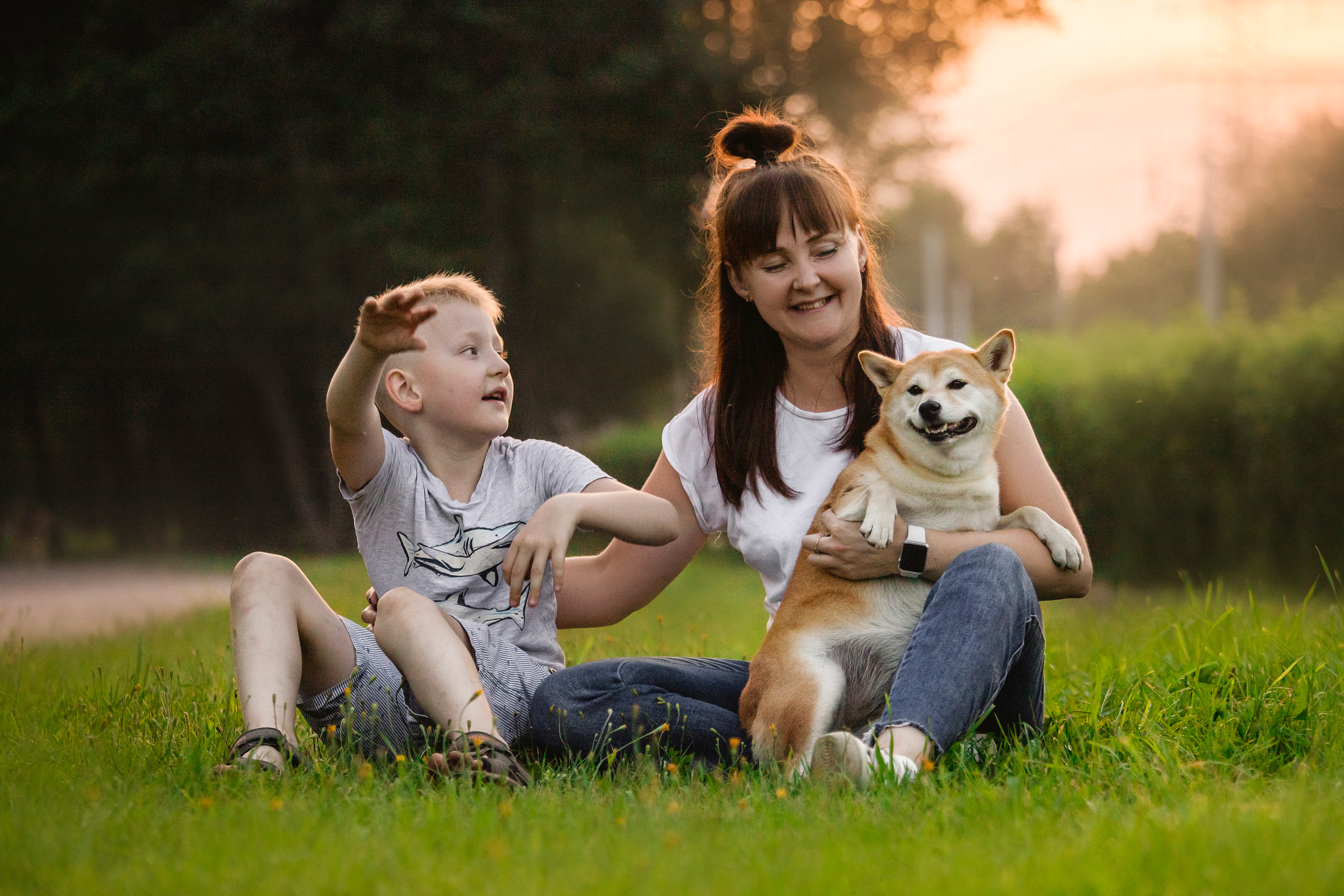 Саша и Айка. Фотограф — Анималист | Санкт-Петербург