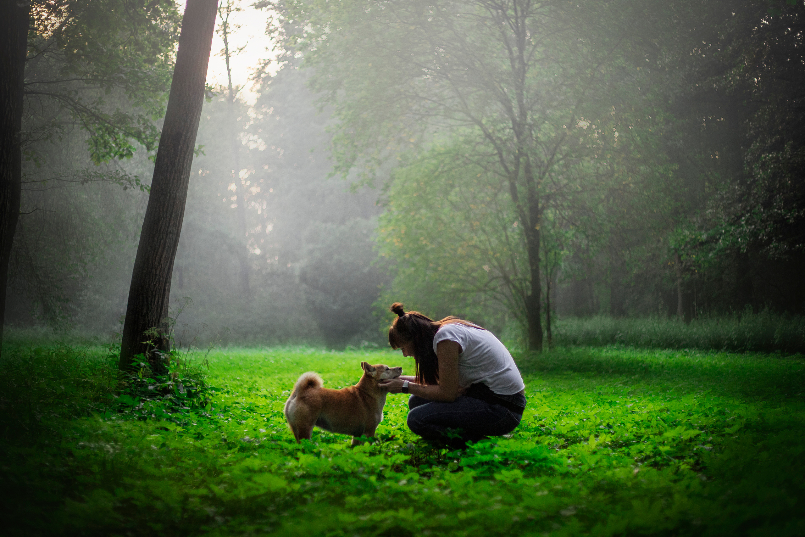 Саша и Айка. Фотограф — Анималист | Санкт-Петербург
