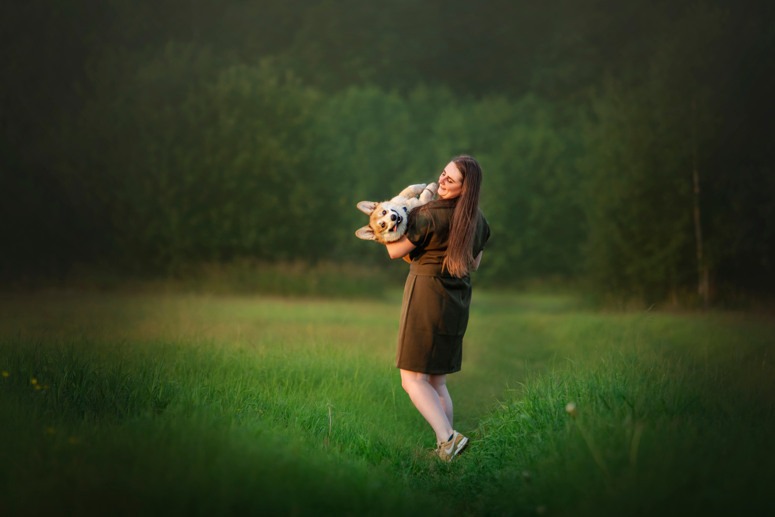 Катя и Азазель. Фотограф — Анималист | Санкт-Петербург