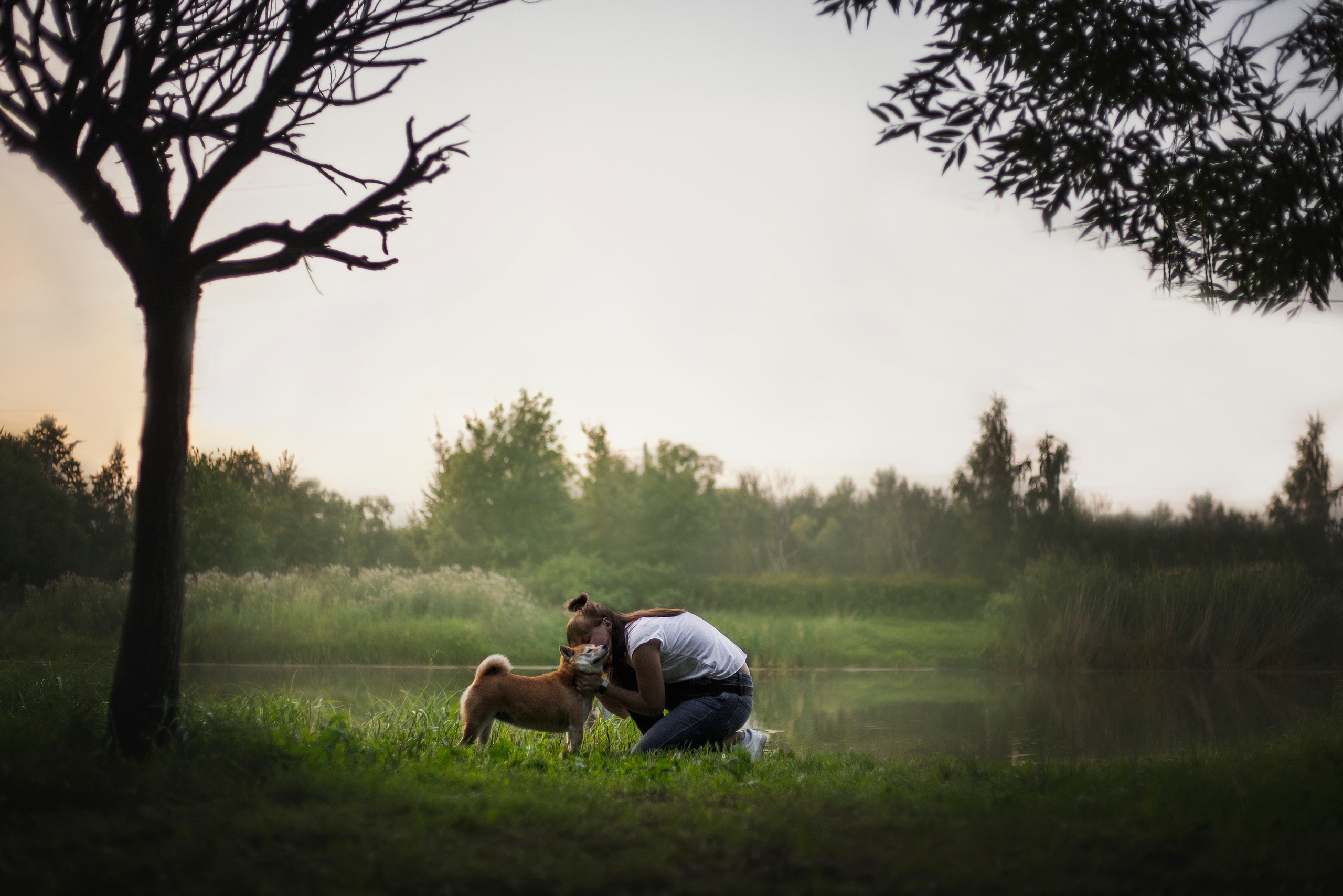 Саша и Айка. Фотограф — Анималист | Санкт-Петербург