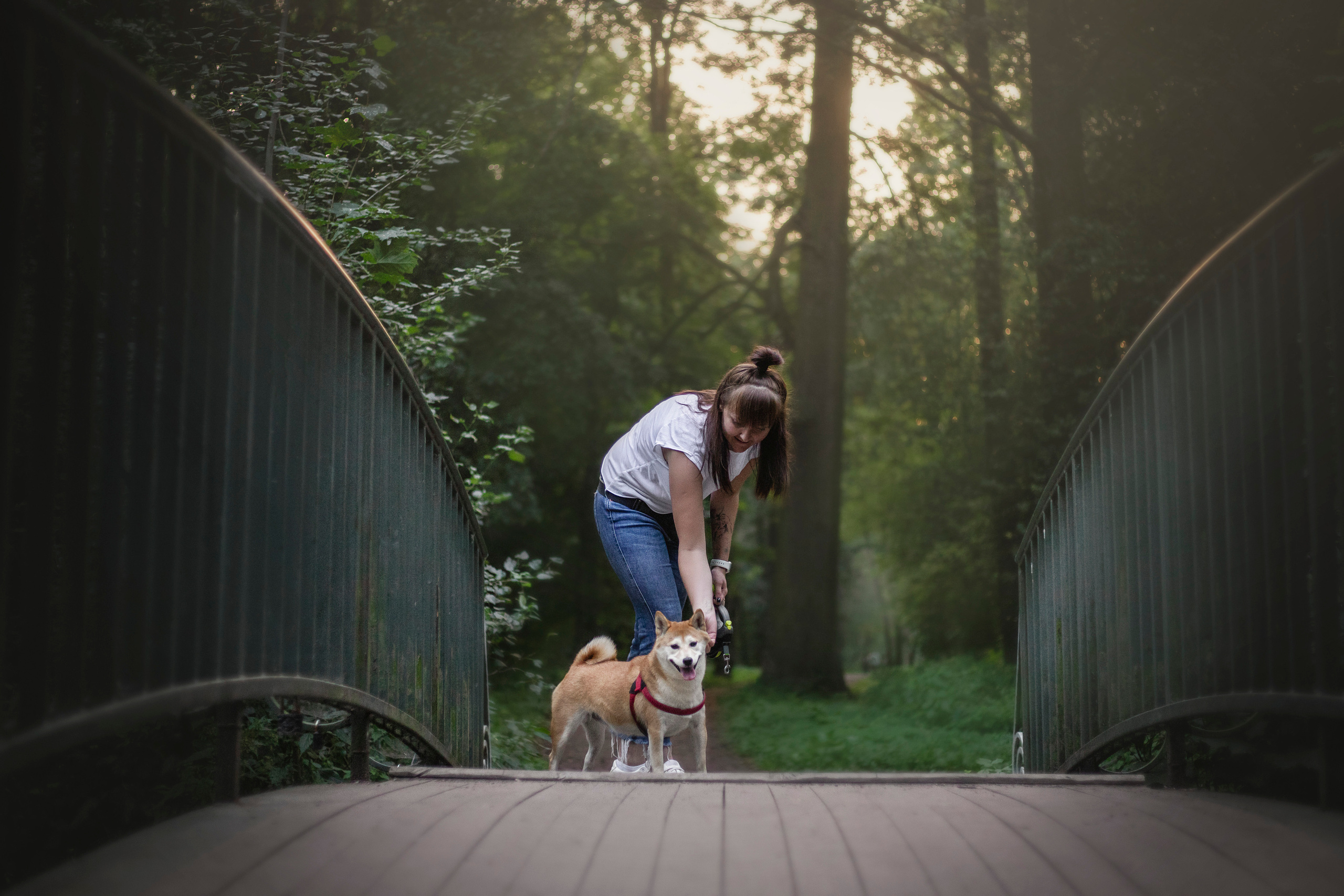 Саша и Айка. Фотограф — Анималист | Санкт-Петербург