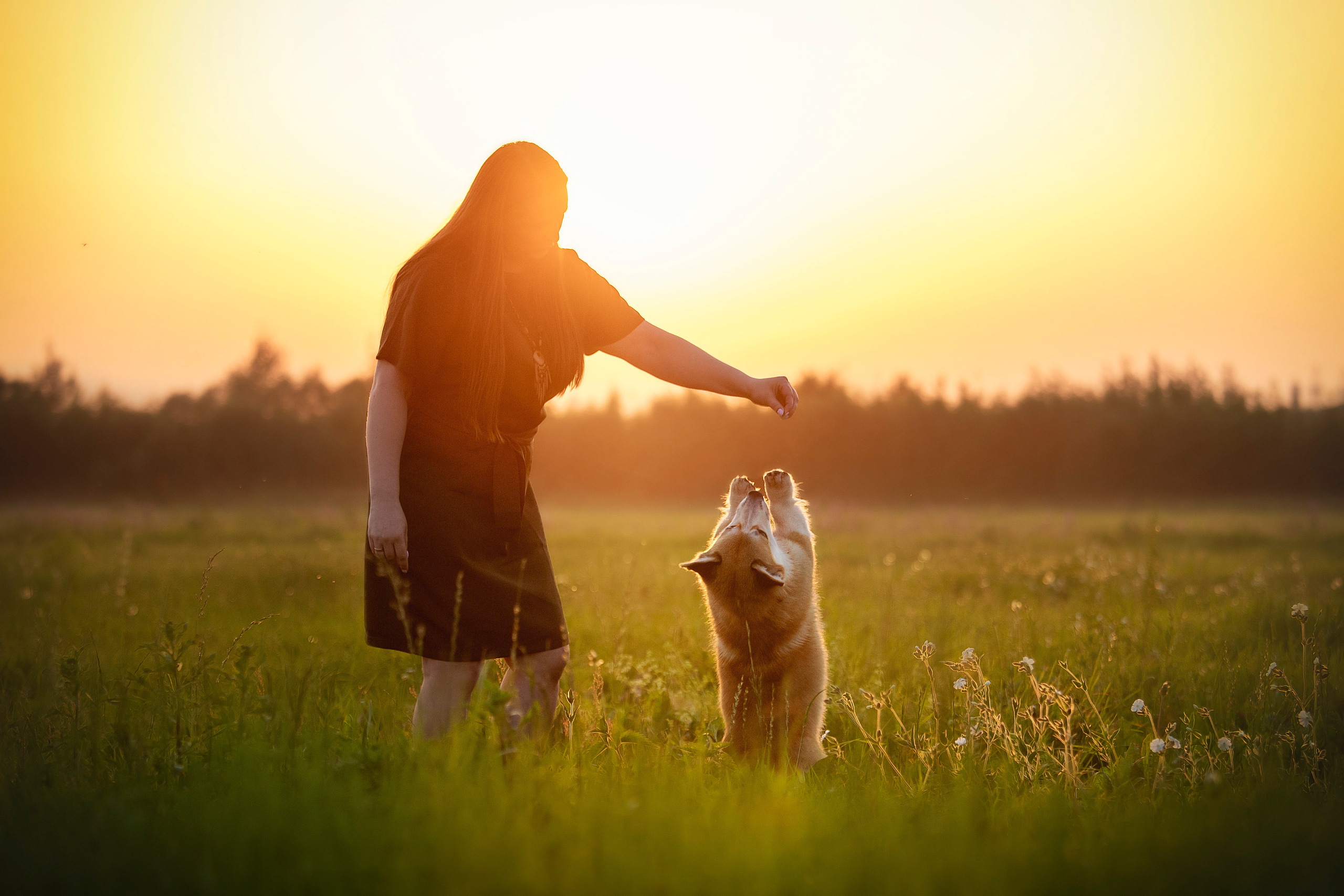 Катя и Азазель. Фотограф — Анималист | Санкт-Петербург