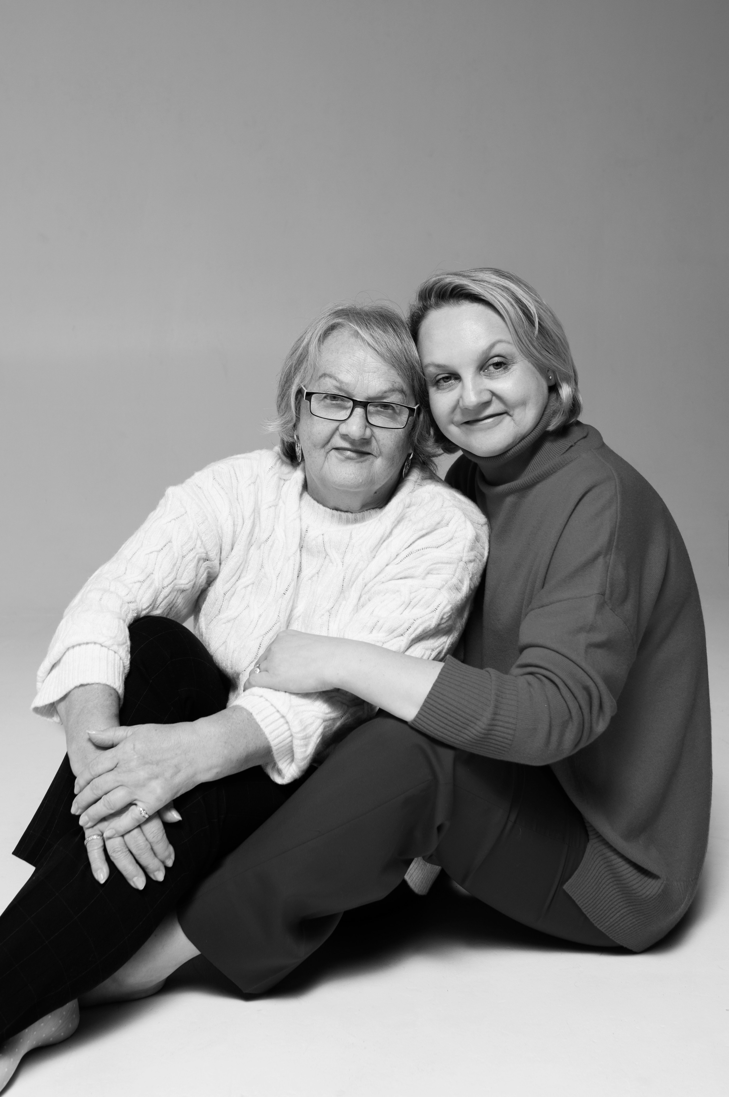 Светлана с мамой. Профессиональный фотограф Александра Харламова