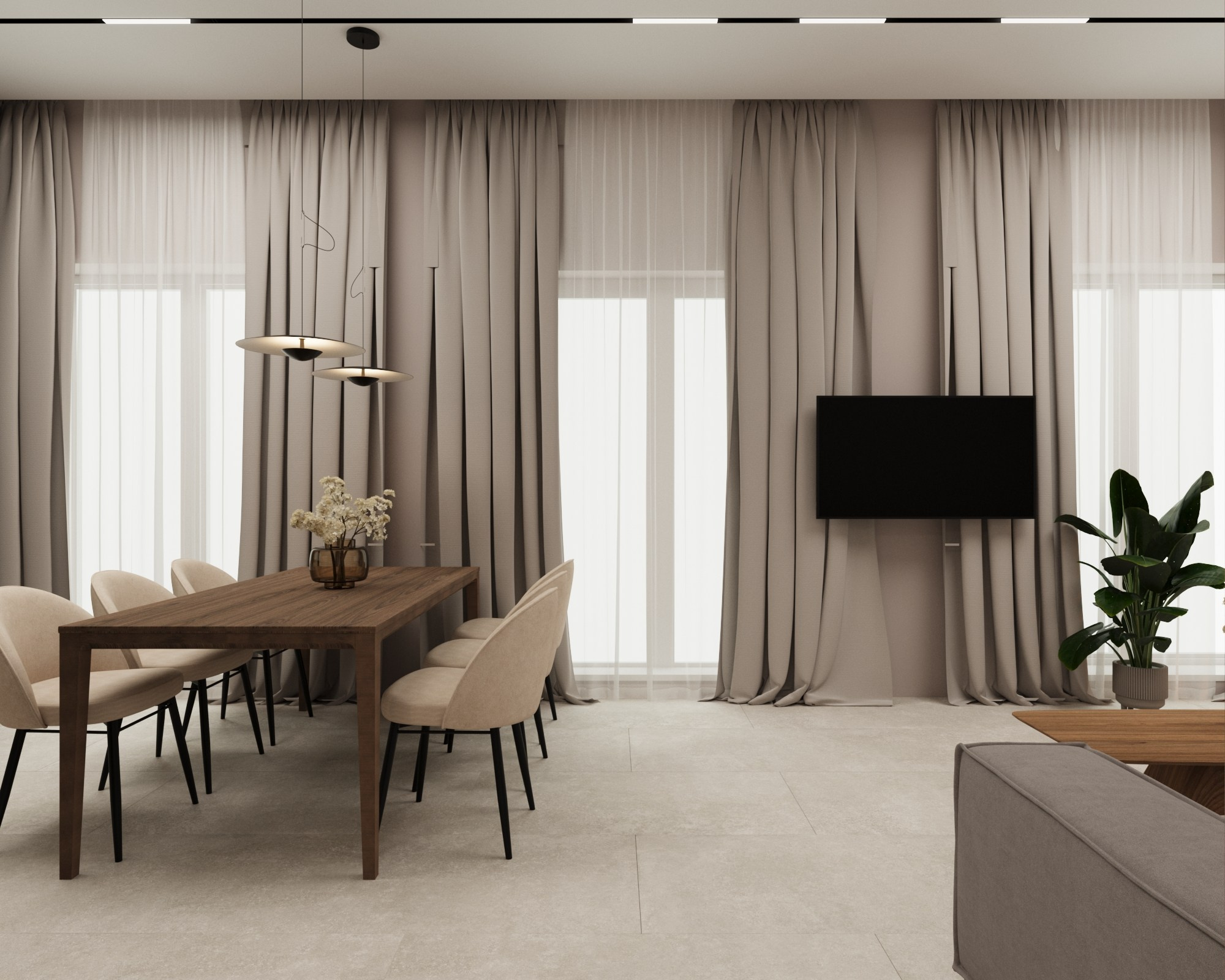 Загородный дом в Ленинградской области. Дизайнер интерьеров в Санкт-Петербурге 🏠