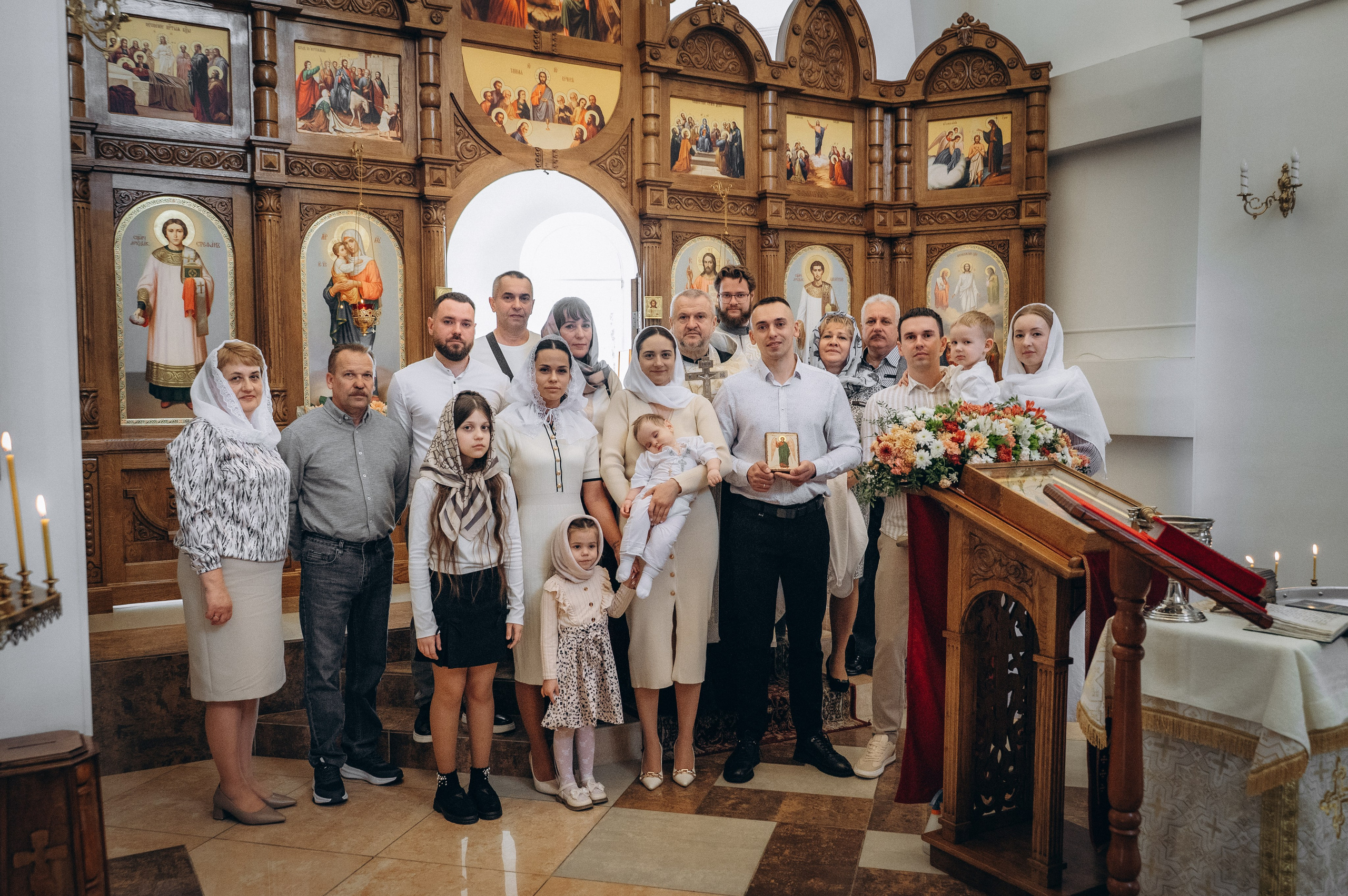 Крещение Мирона (Храм Преображения Господня). Семейный фотограф в Минске Дарья Дреко