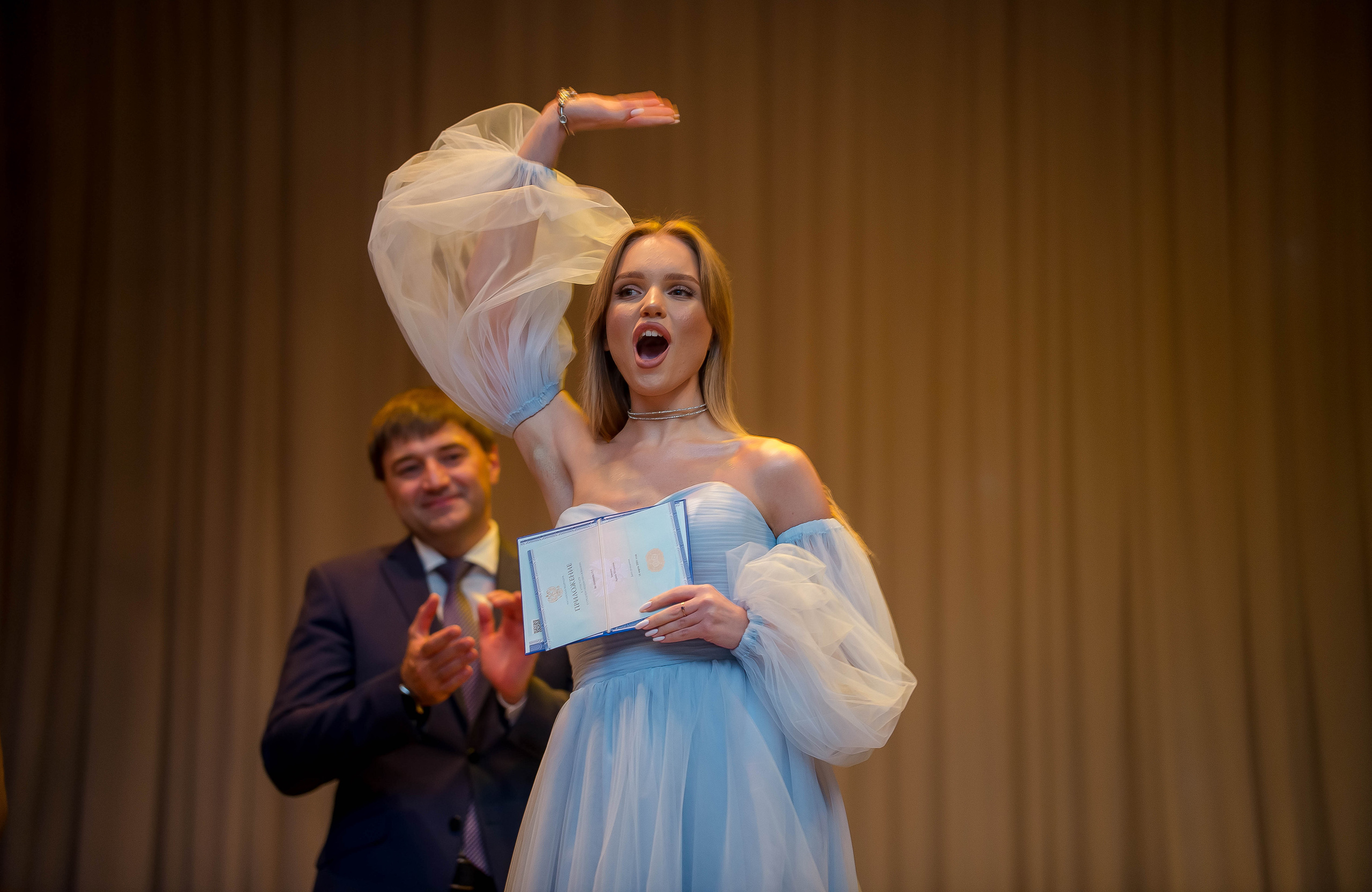 Выпускной Виолетты в Губернии, Новочеркасск, 6-школа, 11-Б. Арт-фотограф Евгений Матвиенко