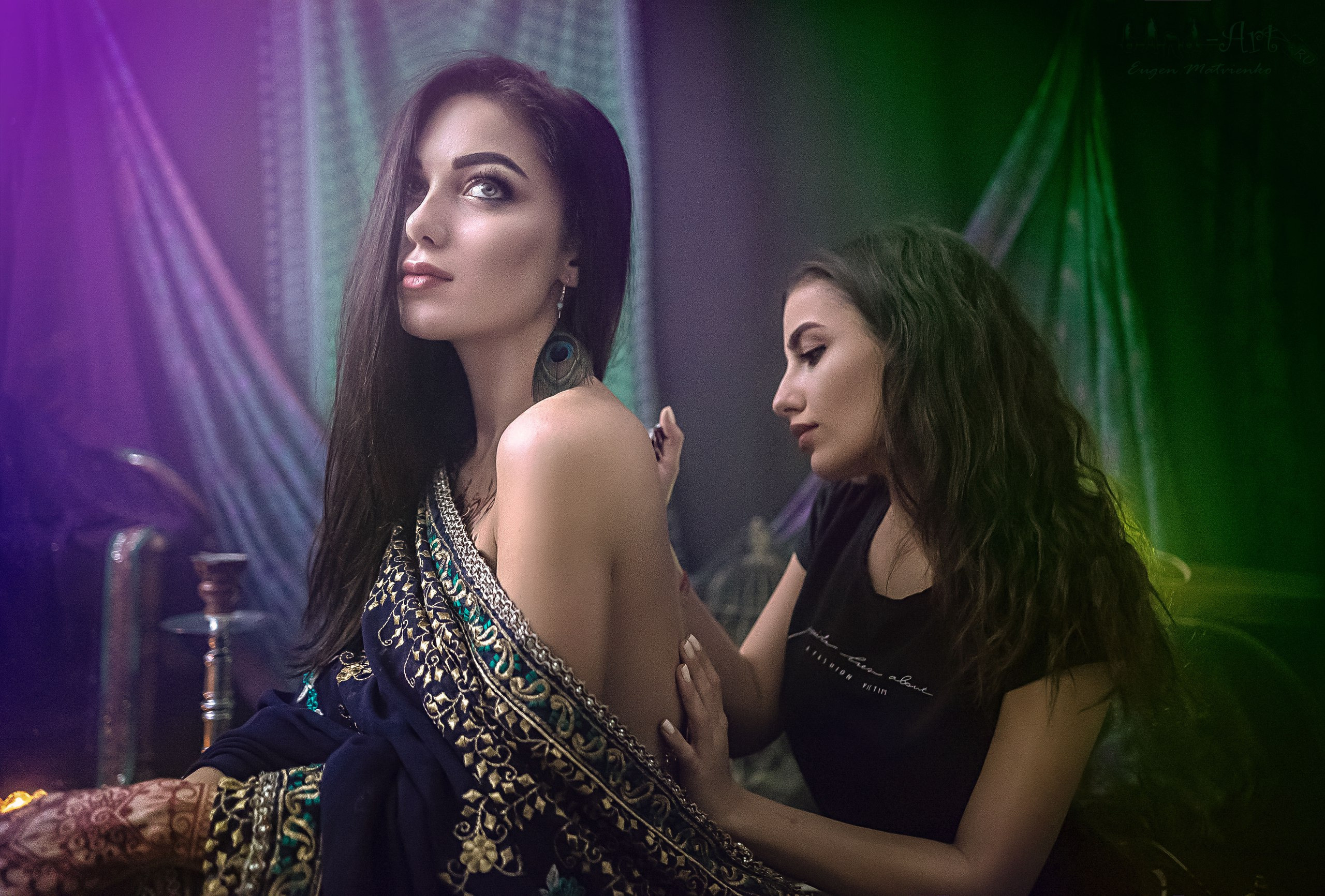 подготовки в восточной фотосессии