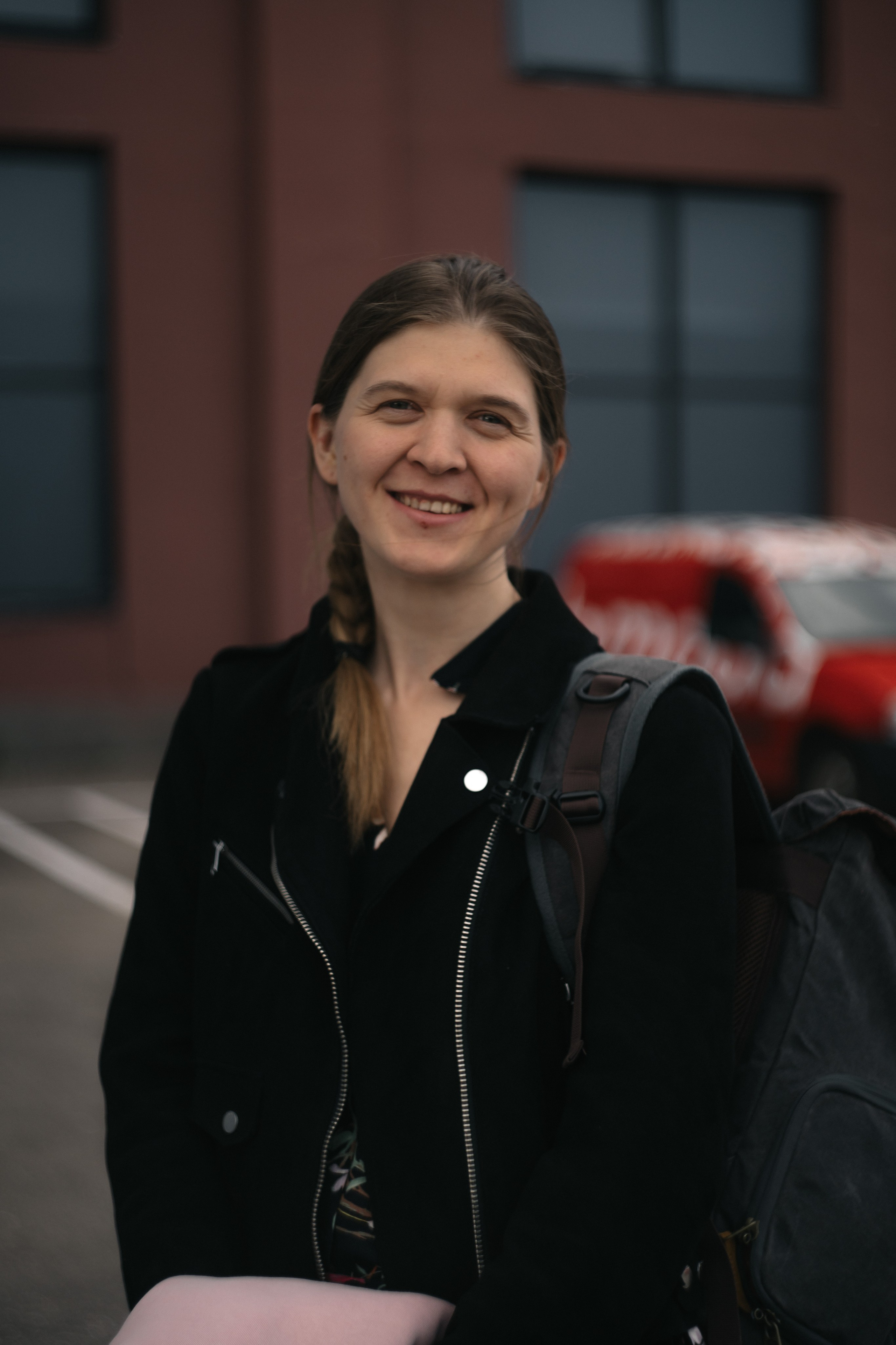 Женский портрет в городе. Семейный и детский фотограф в Москве