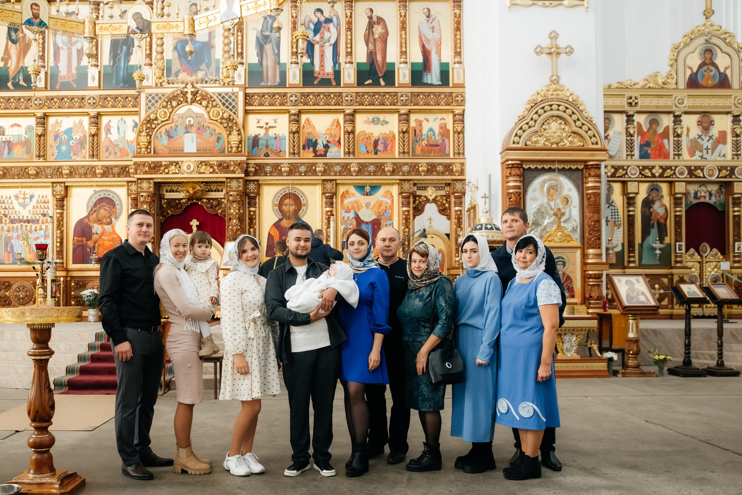 Крещение Мирославы. Храм иконы Божьей Матери «Всех скорбящих Радость». Фотограф ВИКА МЕДУЗА