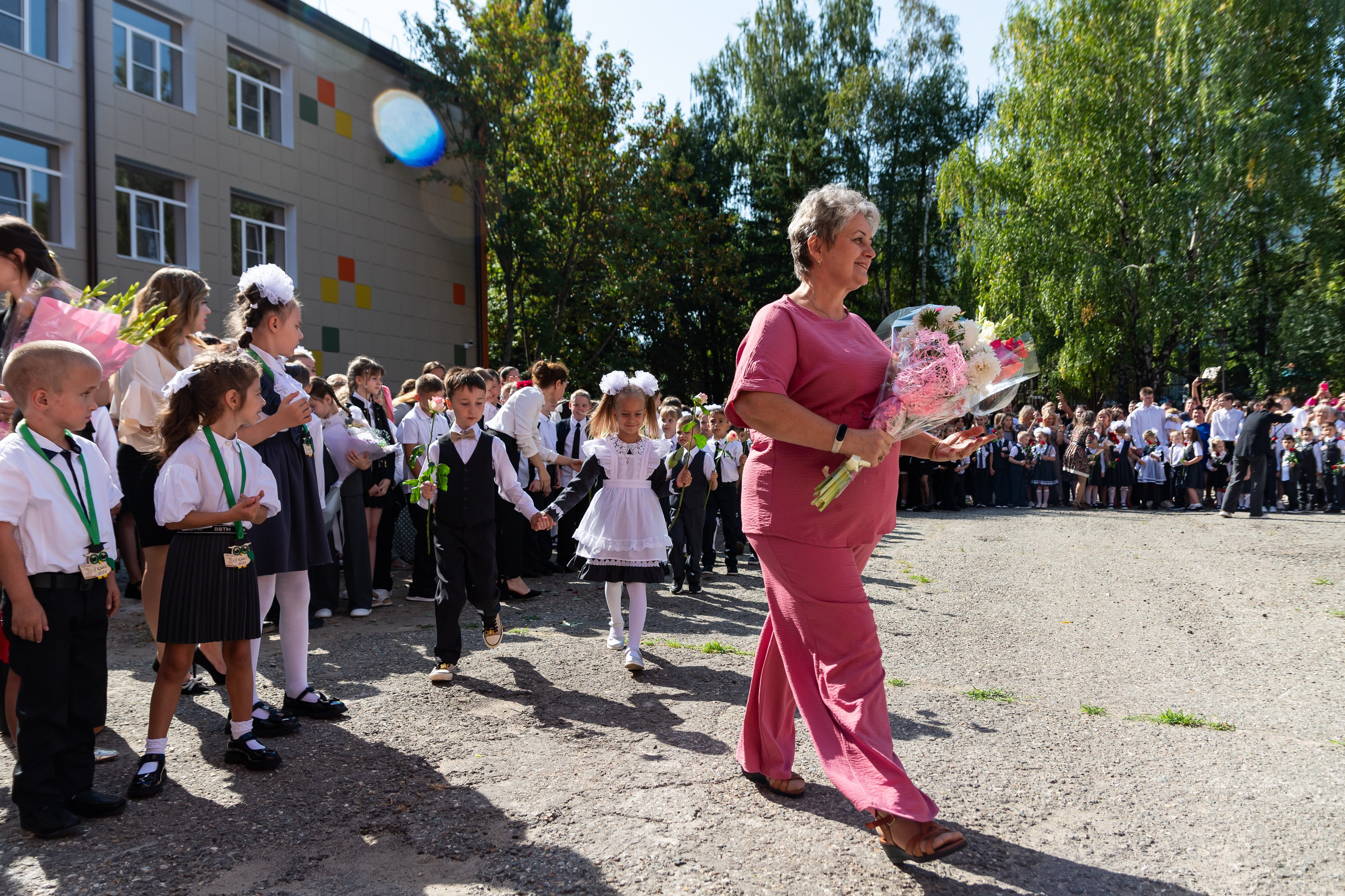 Школьная линейка. Репортажный фотограф в Ставрополе