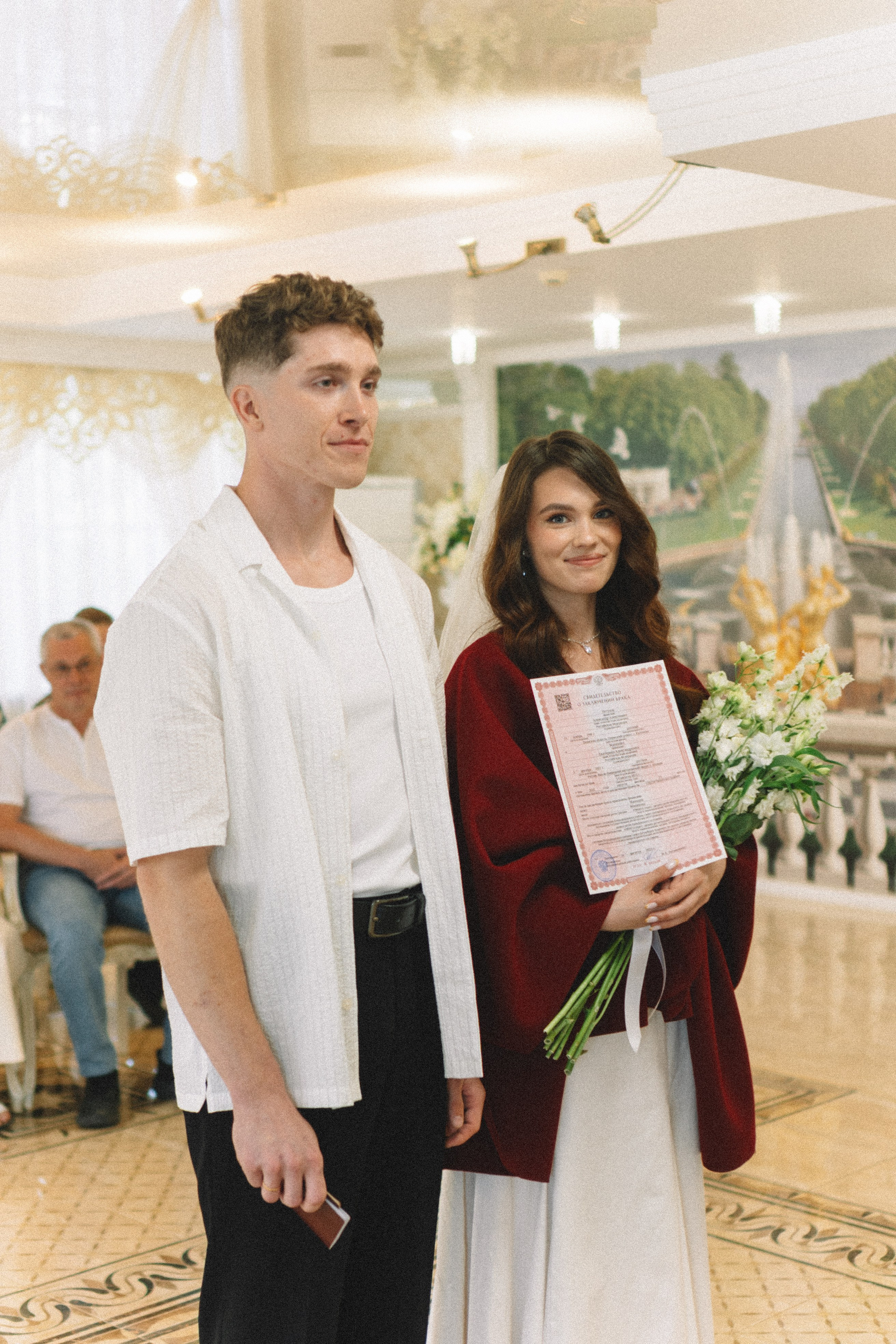 СВАДЕБНАЯ СЬЕМКА В ПЕТЕРГОФЕ И СЬЕМКА РЕПОРТАЖА В ЗАГСЕ ПЕТЕРГОФА. Профессиональный фотограф, Санкт-Петербург — Виктория Богомолова