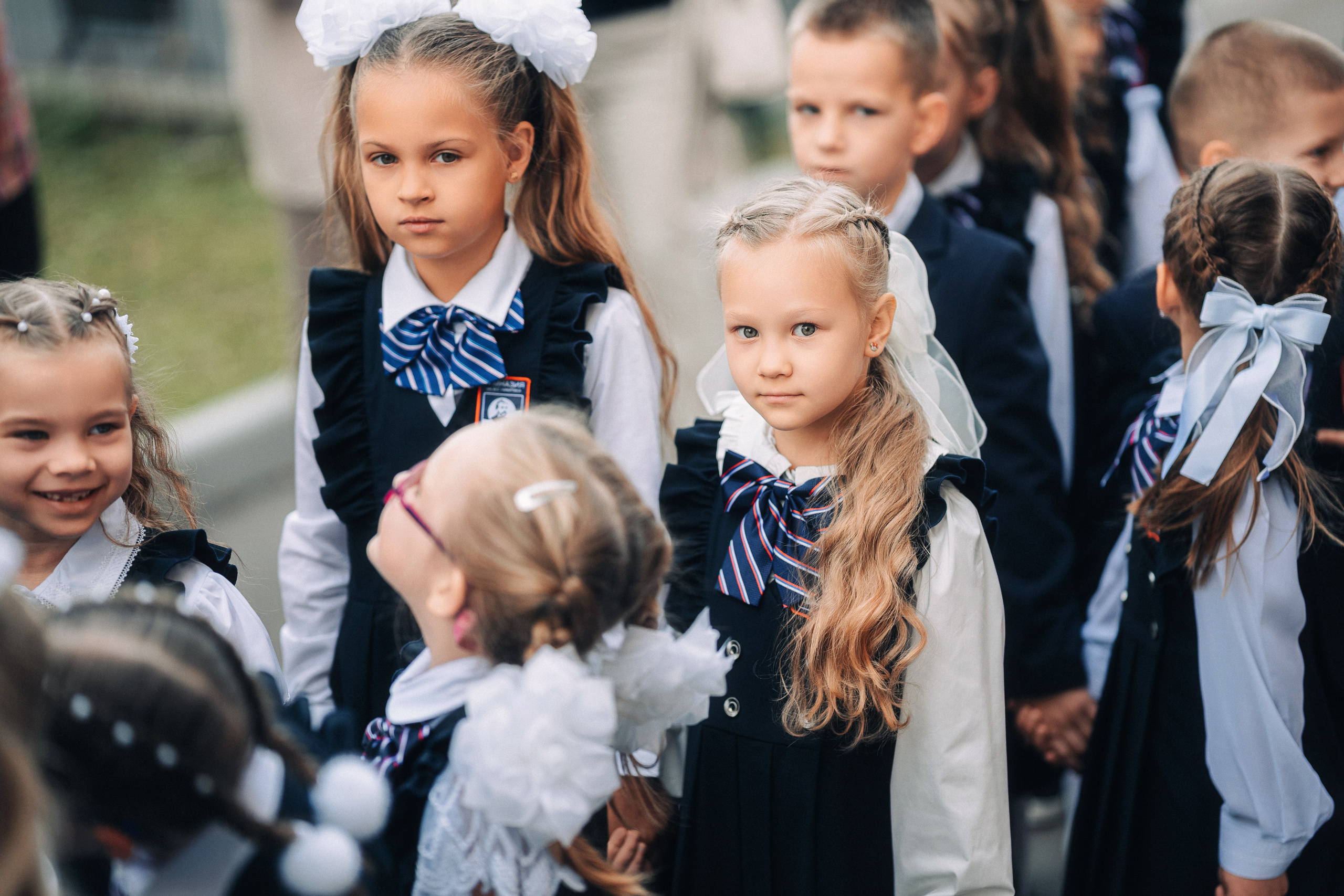 «Здравствуй, школа!» 1 Сентября. Свадебный и репортажный фотограф в Воронеже Роман Янко