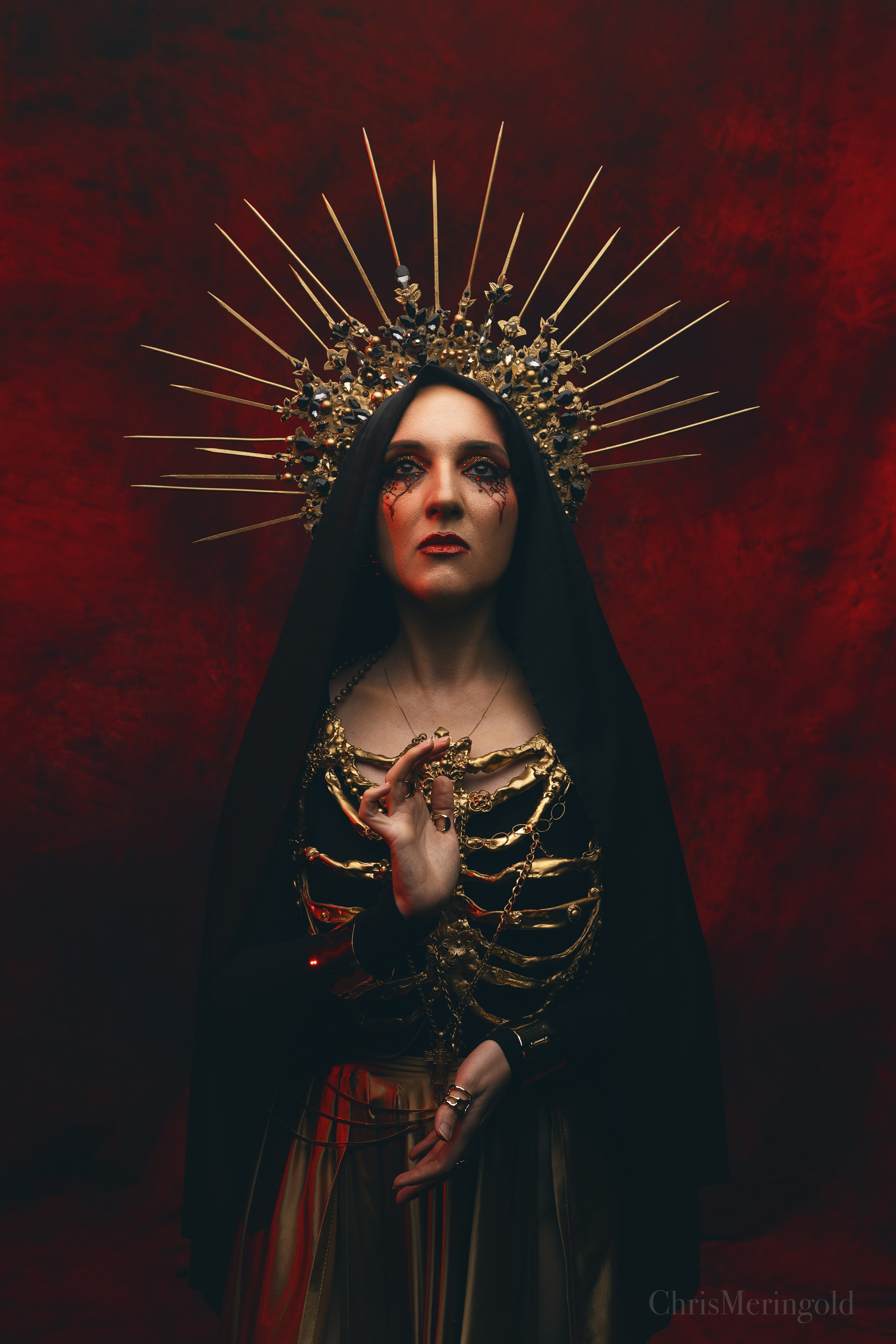 Gothic queen. Портретный фотограф Кристина Лукьянова