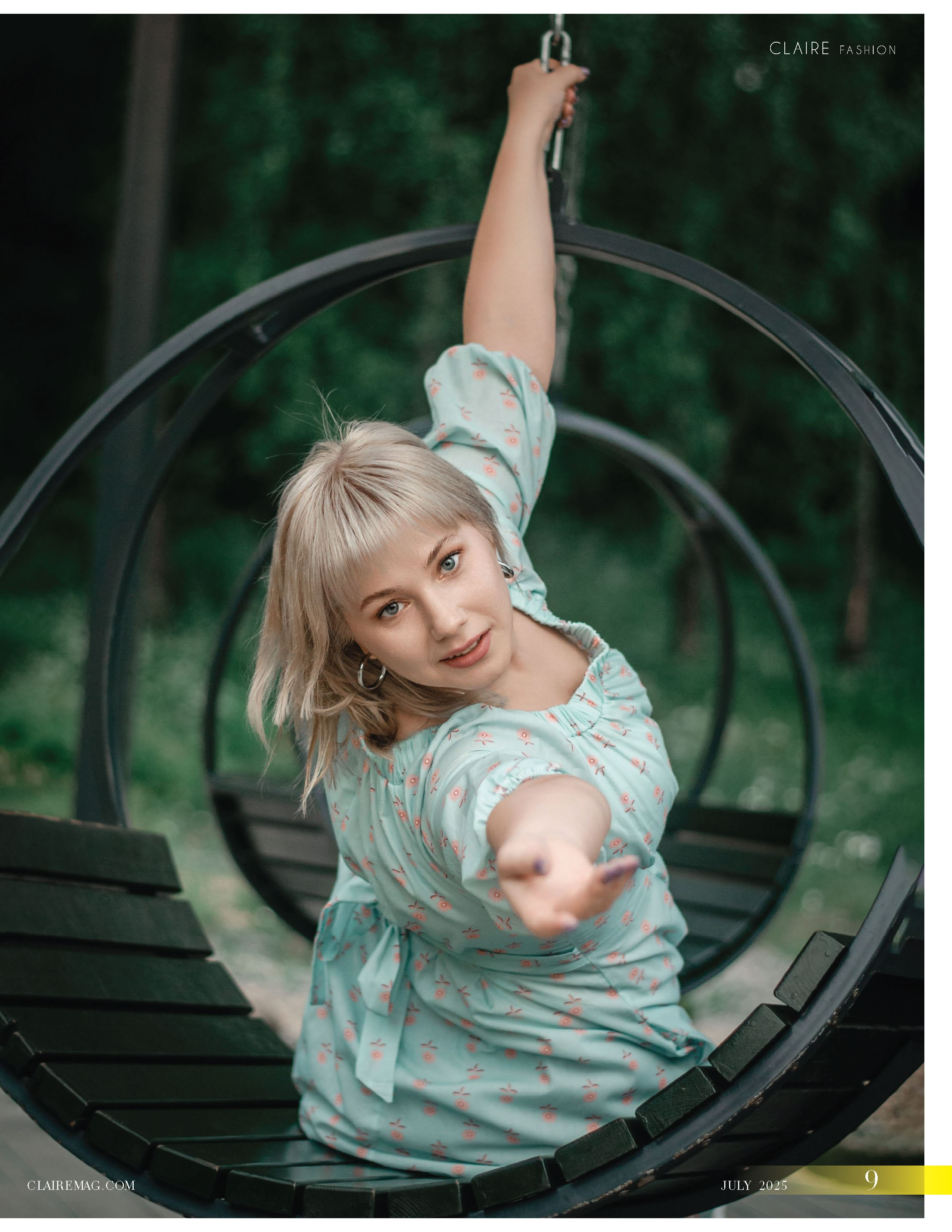 Съемка для международных журналов в Брянске