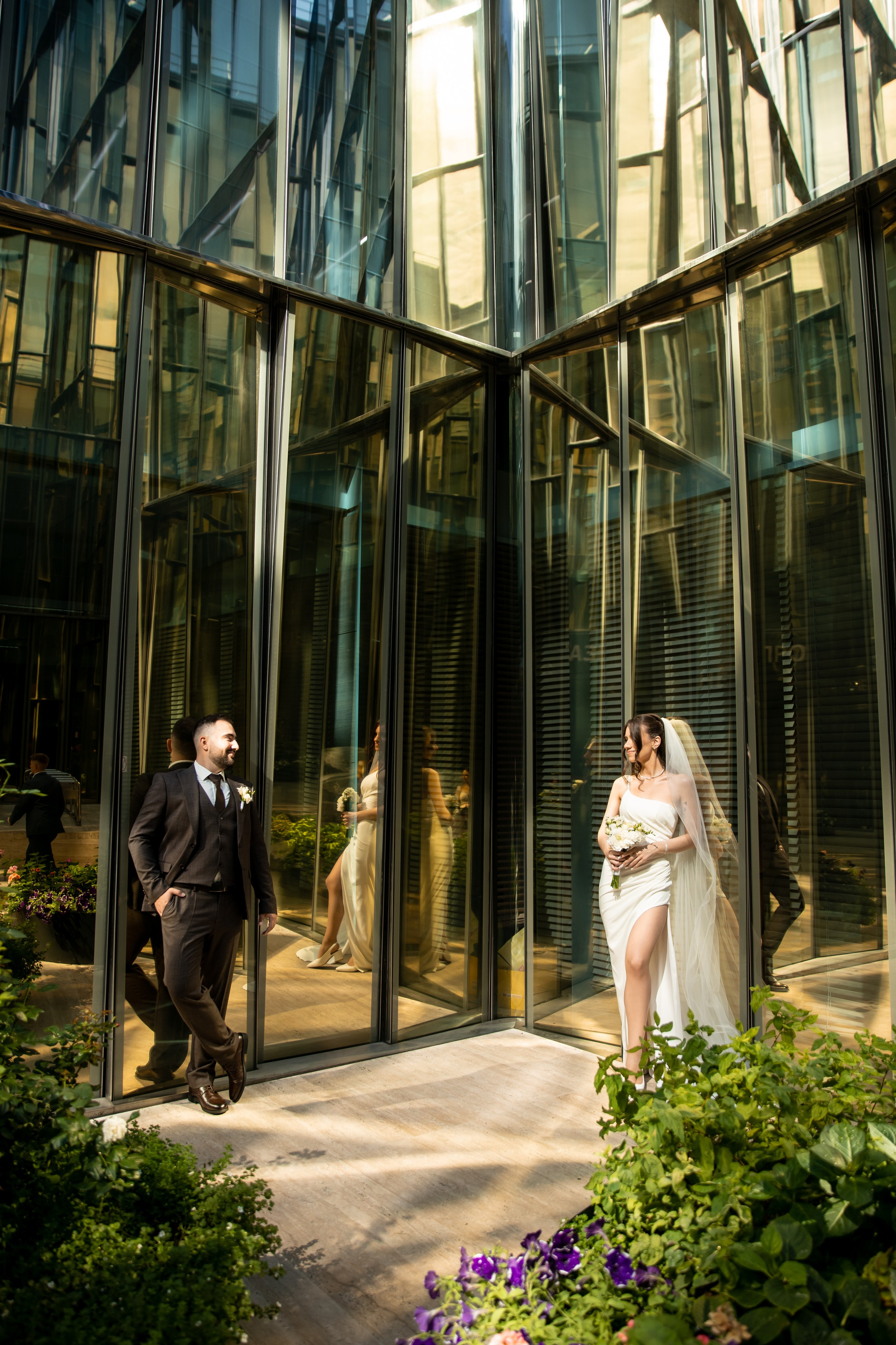 Анна и Александр / Прогулка + ЗАГС. Свадебный и семейный фотограф в Москве Диана Левченко