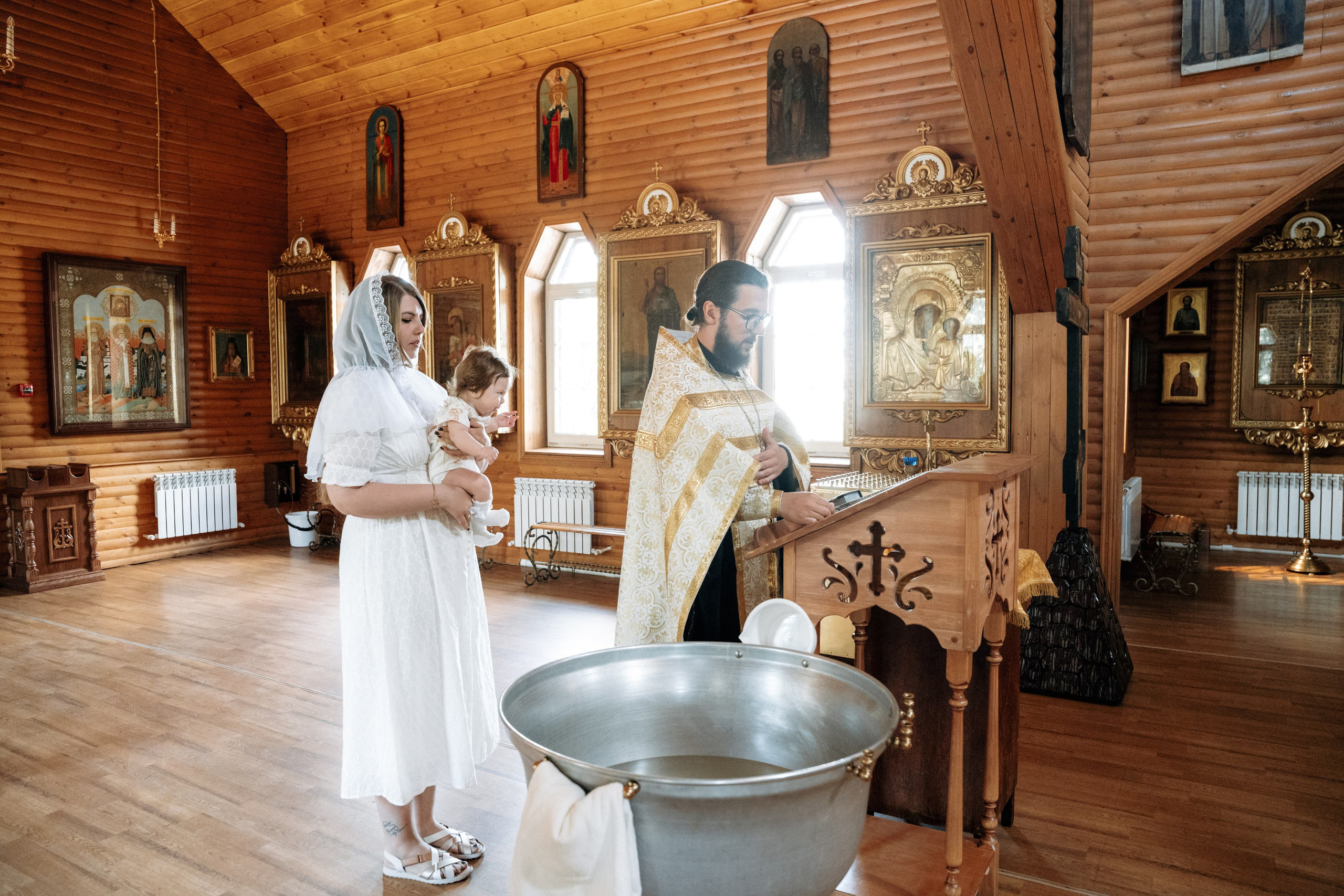 Крещение малышки. Семейный и свадебный фотограф в Ульяновске Арина Авдеева