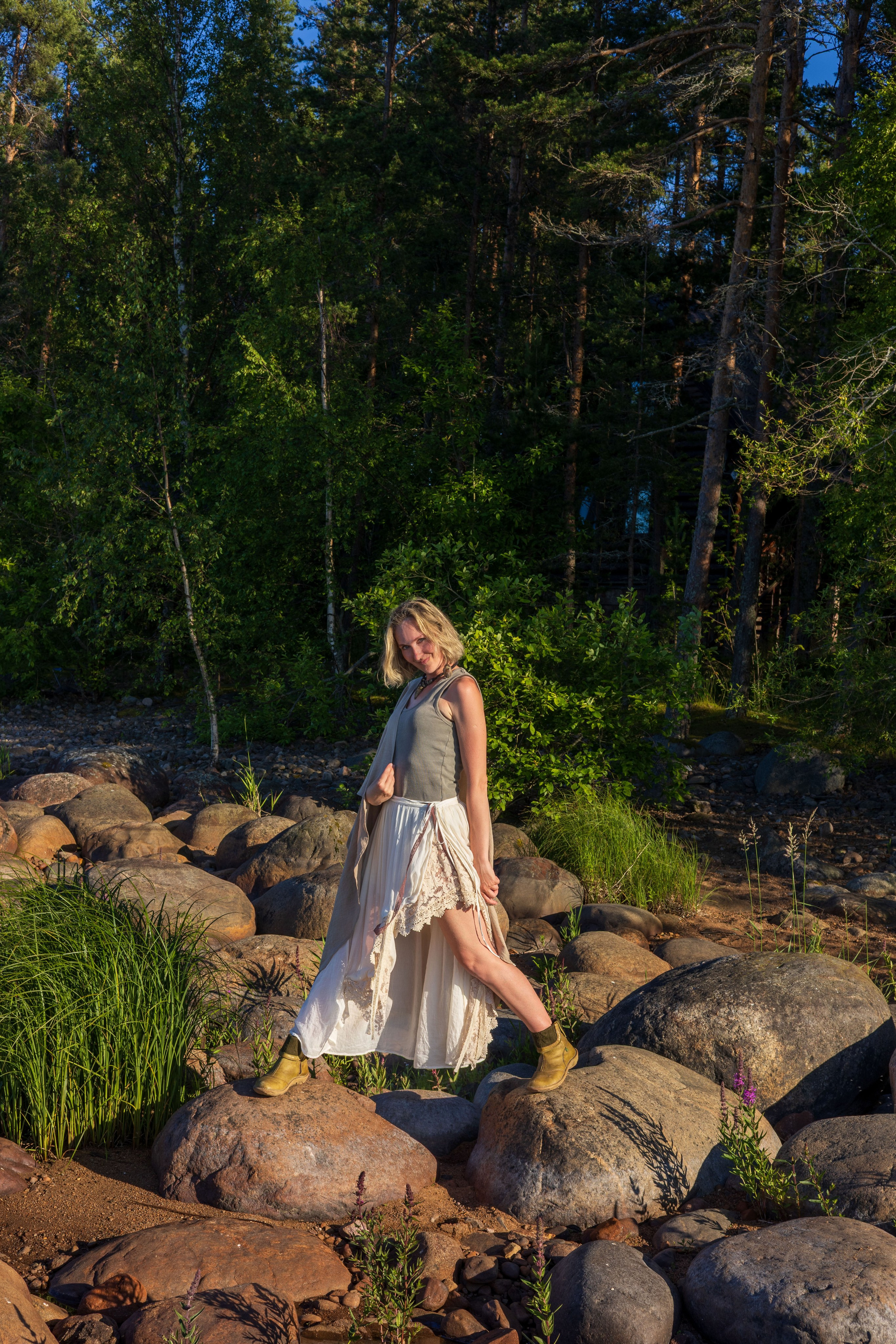 Юля на маяке. Портретный и семейный фотограф Санкт-Петербург