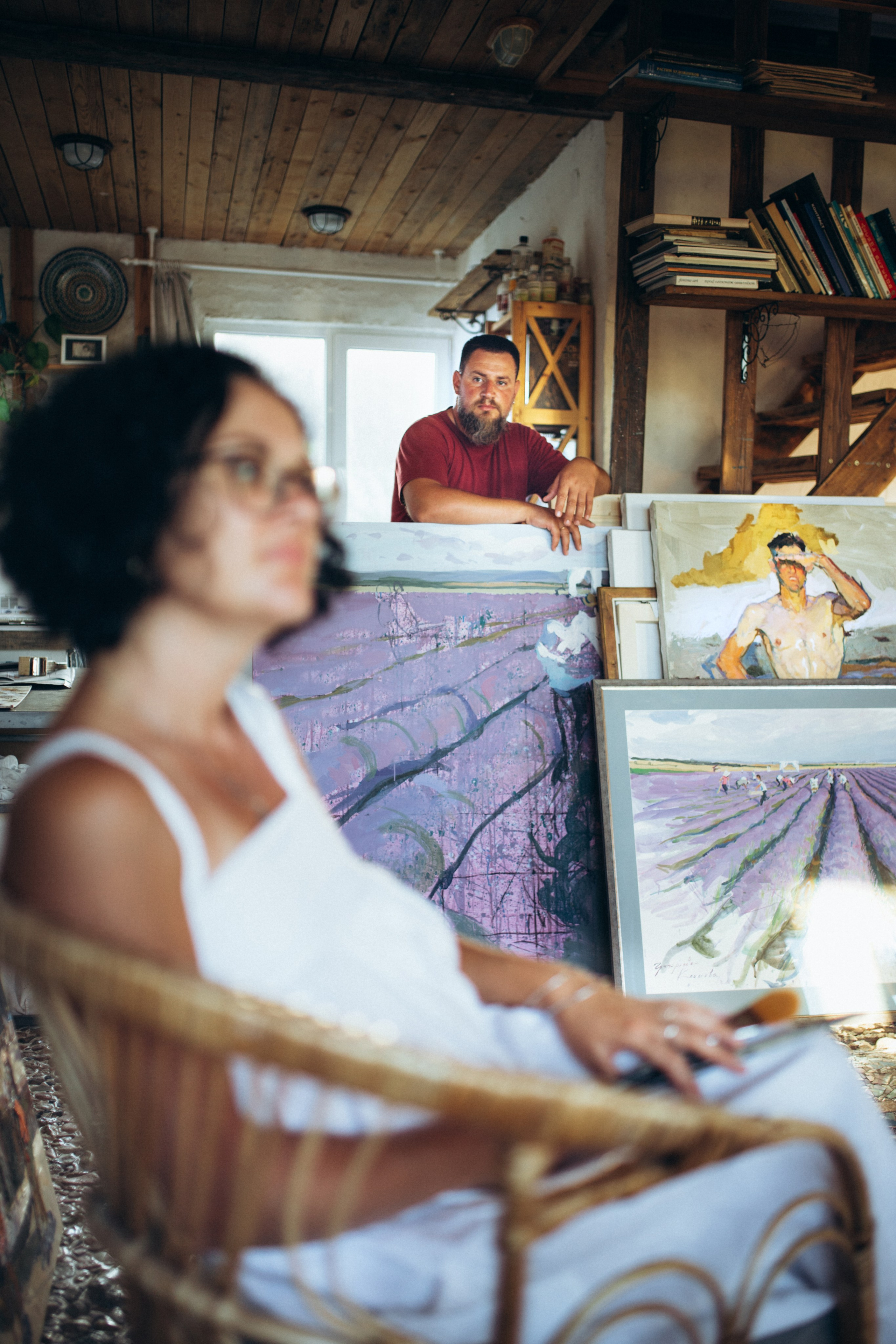 Художник Ольга Григорьева-Климова. Портретный фотограф В Крыму и преподаватель Екатерина Покровская