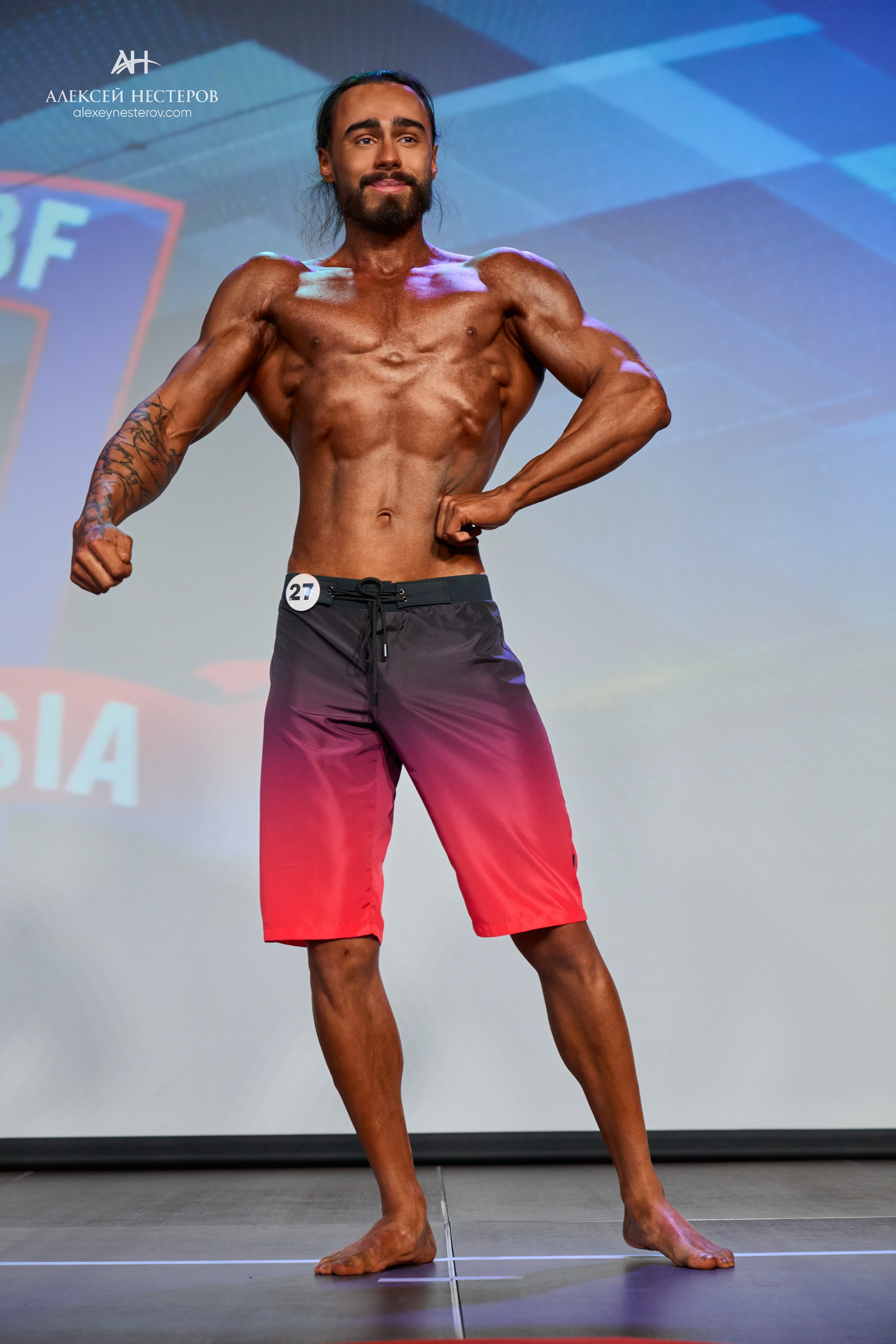 Фото с турнира «Прометей 2, WFF-WBBF Russia» 26 октября 2025. Спортивный фитнес фотограф Алексей Нестеров