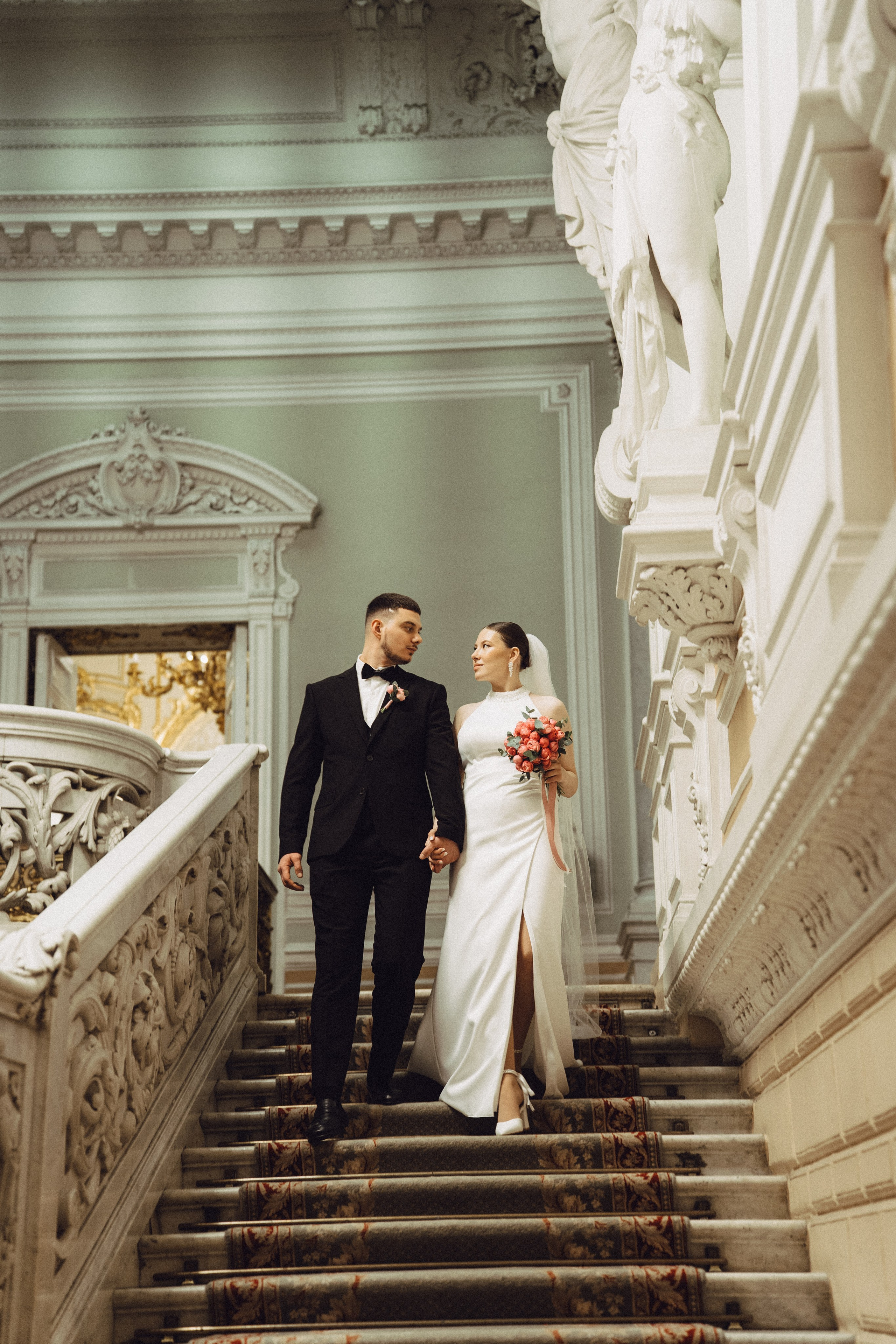 СВАДЕБНАЯ СЬЕМКА В ПЕВОМ ДВОРЦЕ БРАКОСОЧЕТАНИЯ. Профессиональный фотограф, Санкт-Петербург — Виктория Богомолова