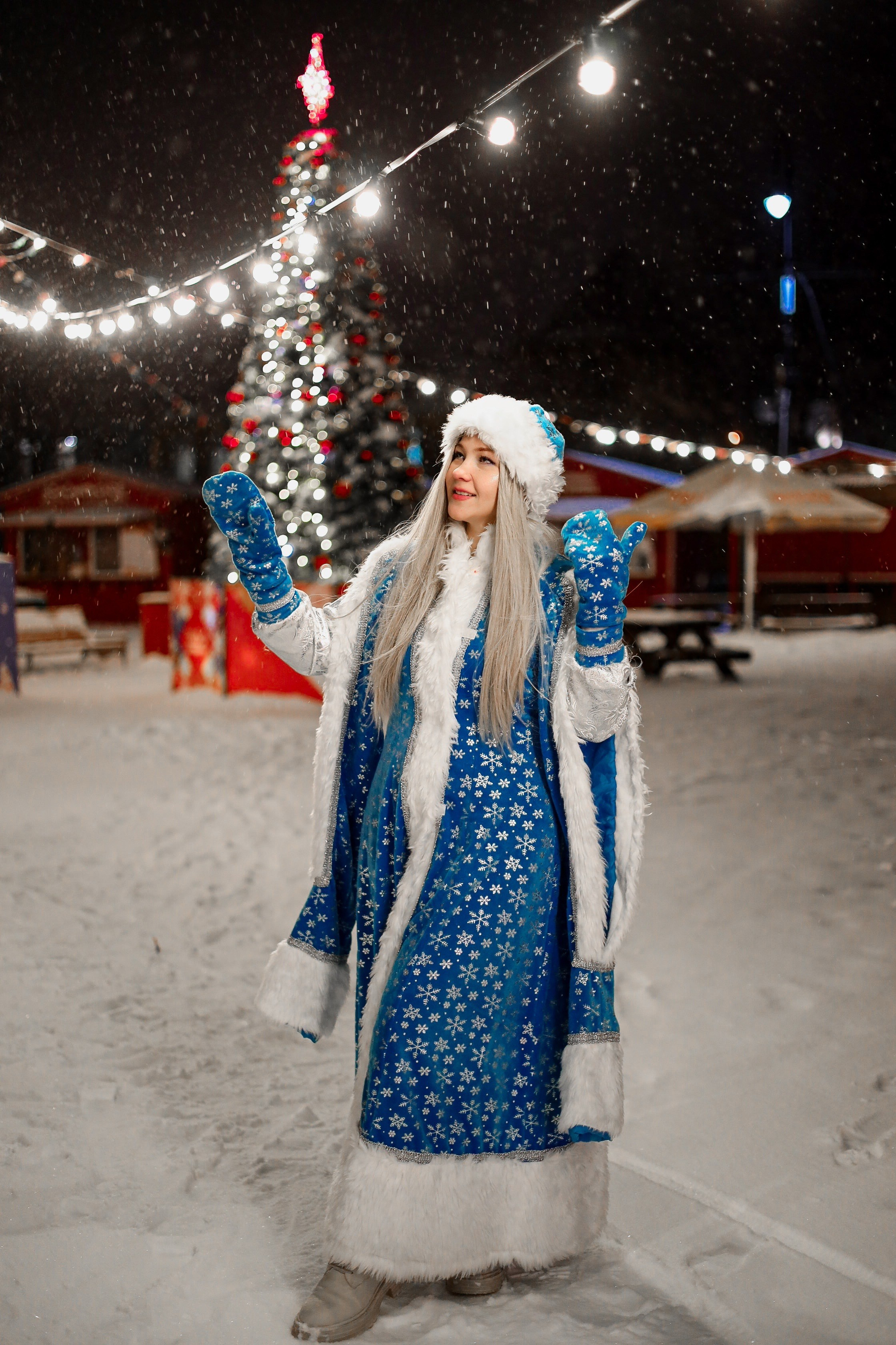 Снегурочка. Фотограф Мария Лаенко