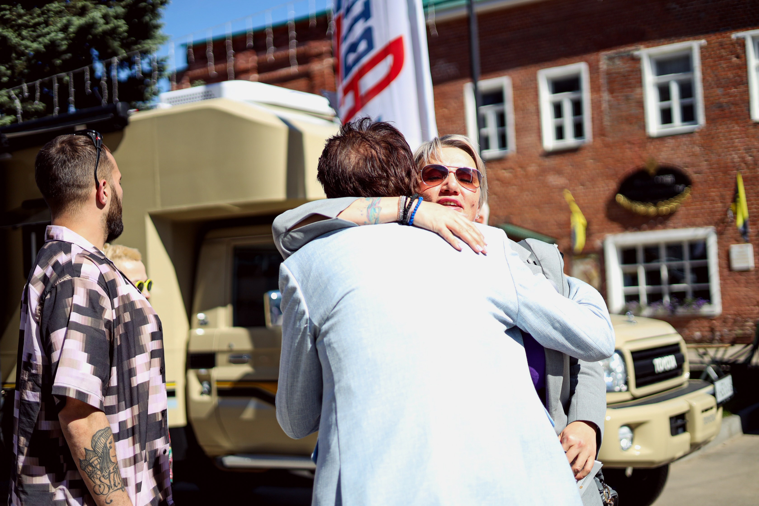 Кемпинг у Кремля. Фотограф Мария Лаенко