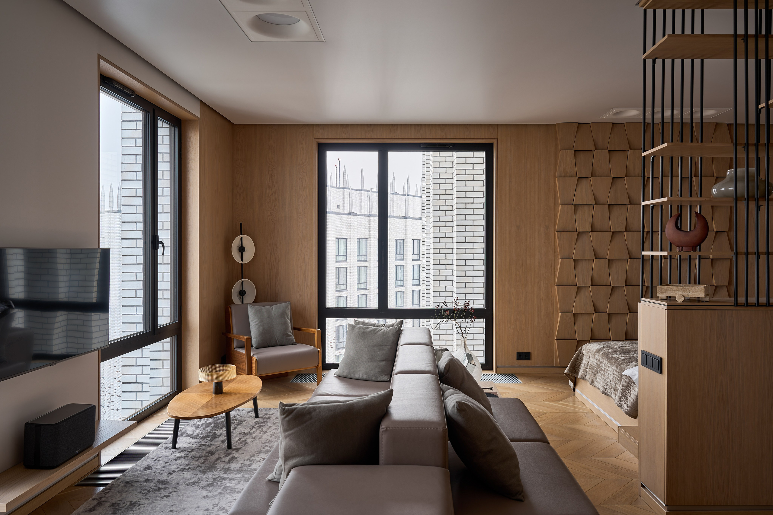 Дизайн Маленькой квартиры студии в москве