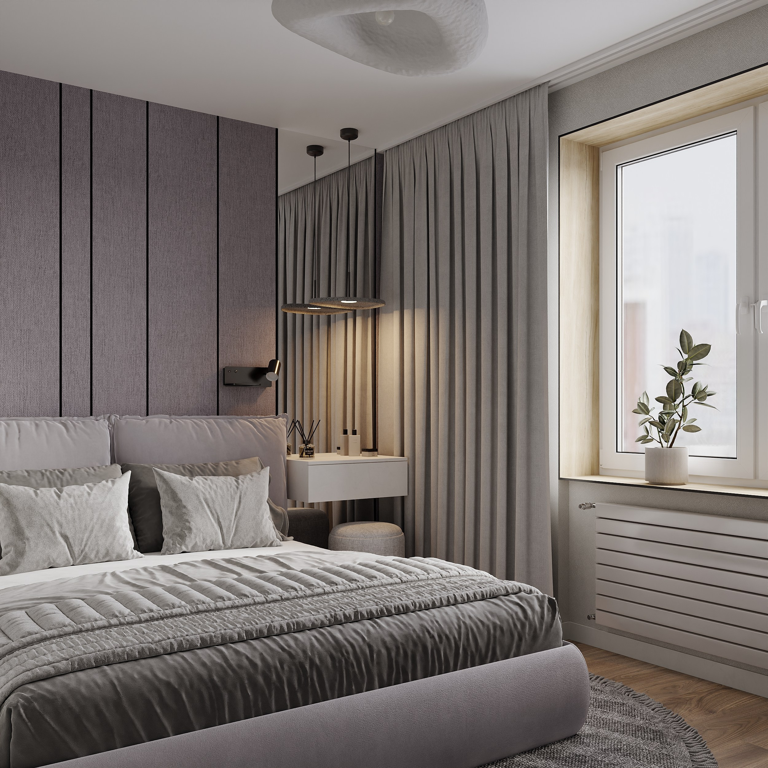 Квартира семьи Милюковых. 3D визуализатор в Москве Сердюк Владислав