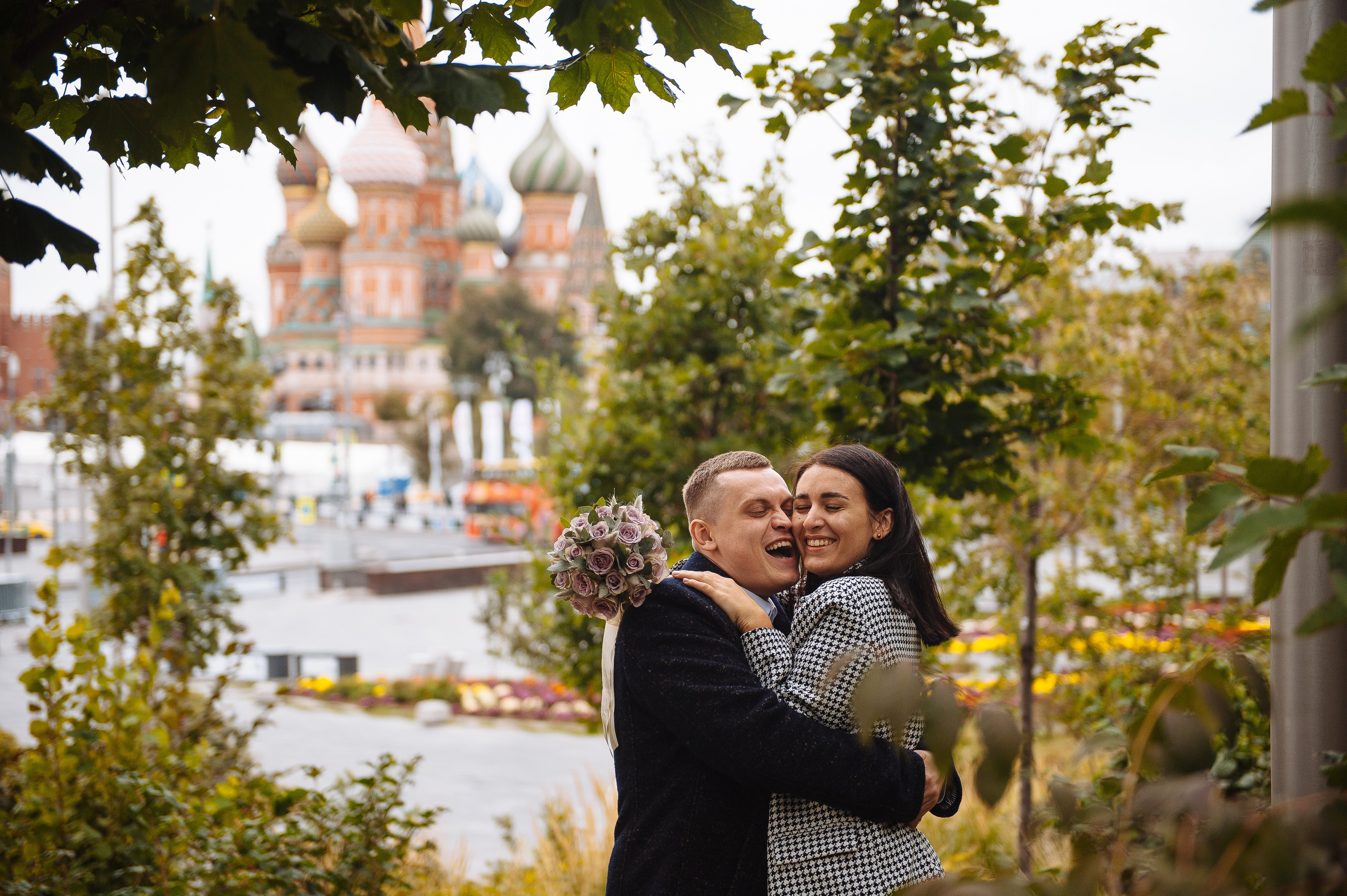 Свадебная фотосессия в Зарядье