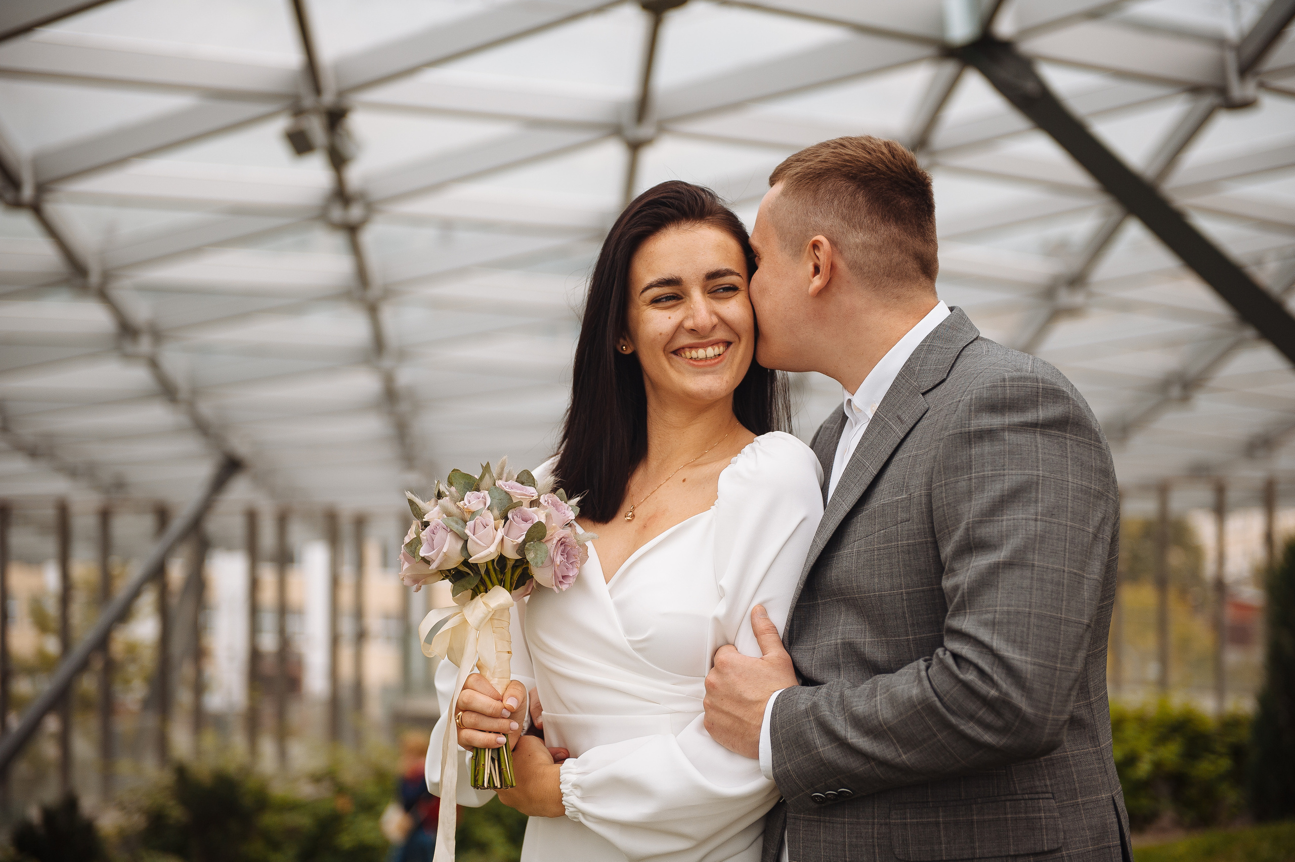 Свадебная фотосессия в пределах садового кольца
