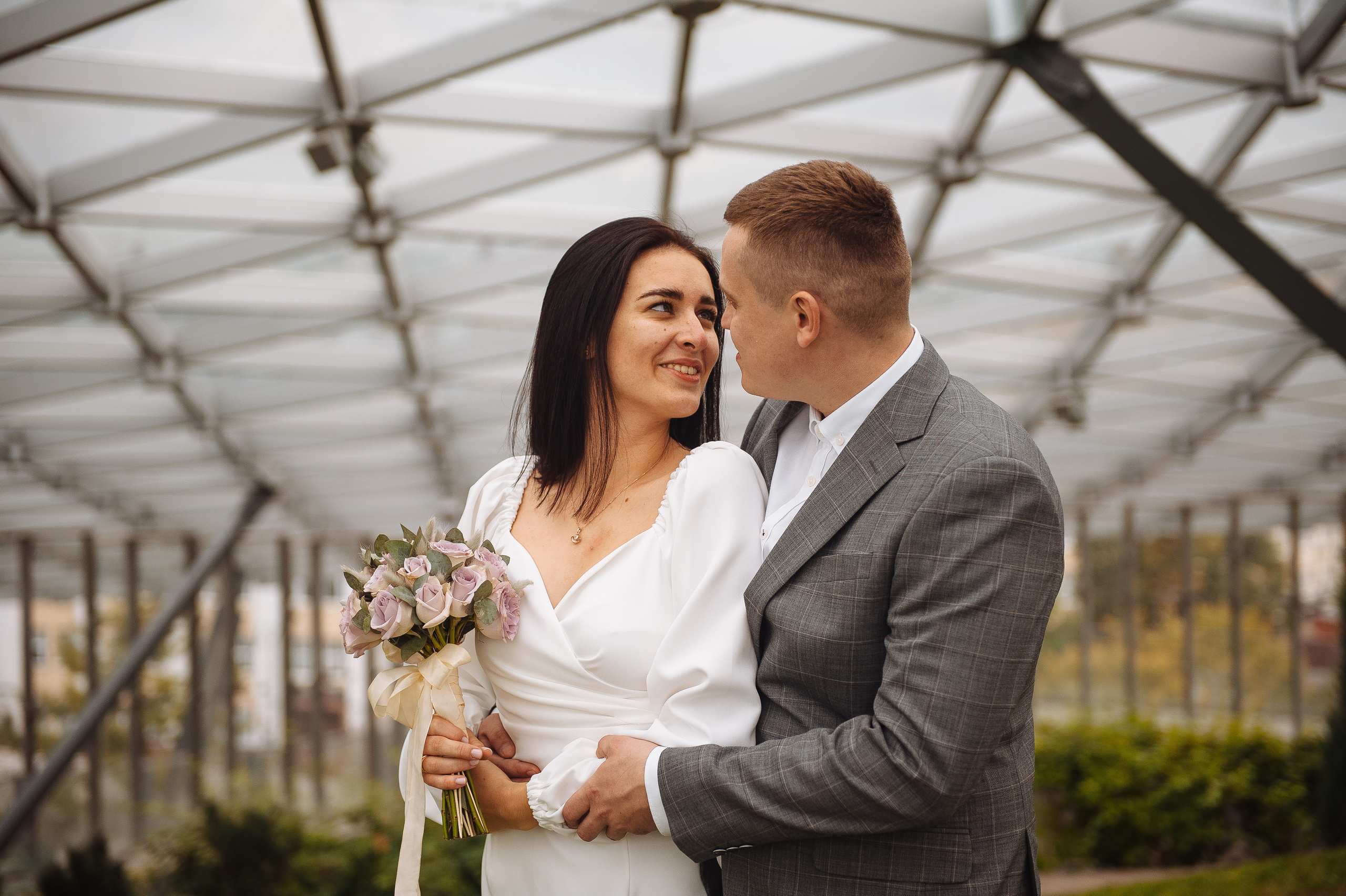 Свадебная фотосессия в парке