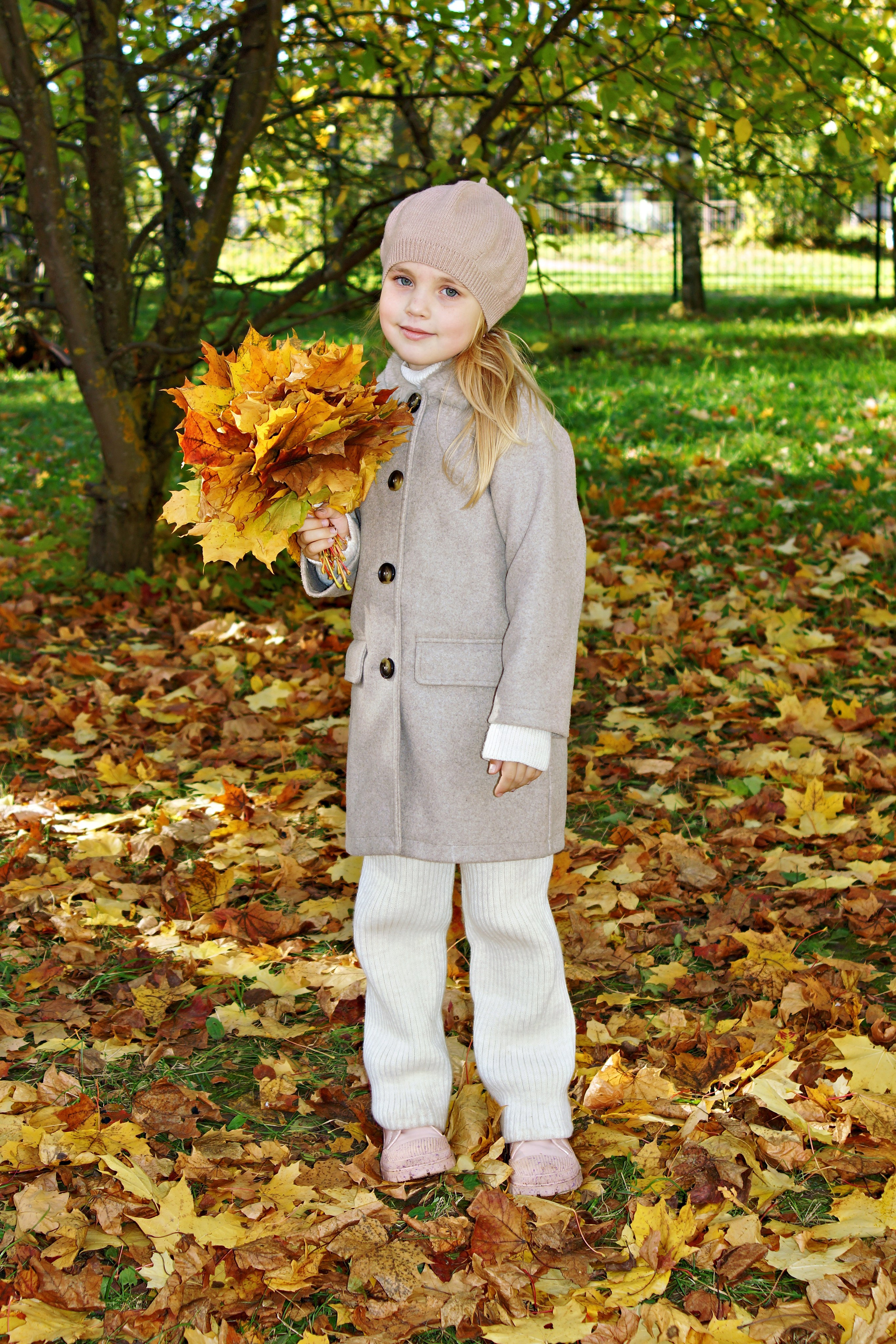 Осенняя фотосессия в детском саду г. Йошкар-Ола