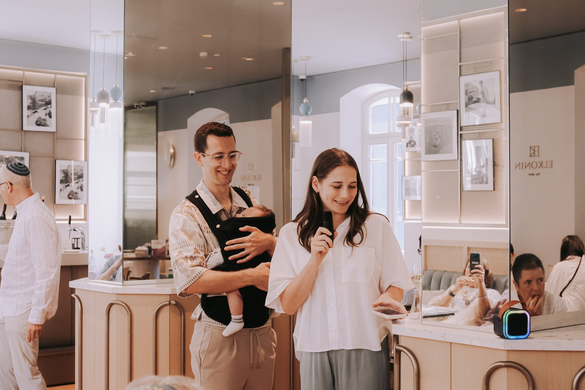 Baby celebration, September 2025. Photographer in Israel Alice Milchin