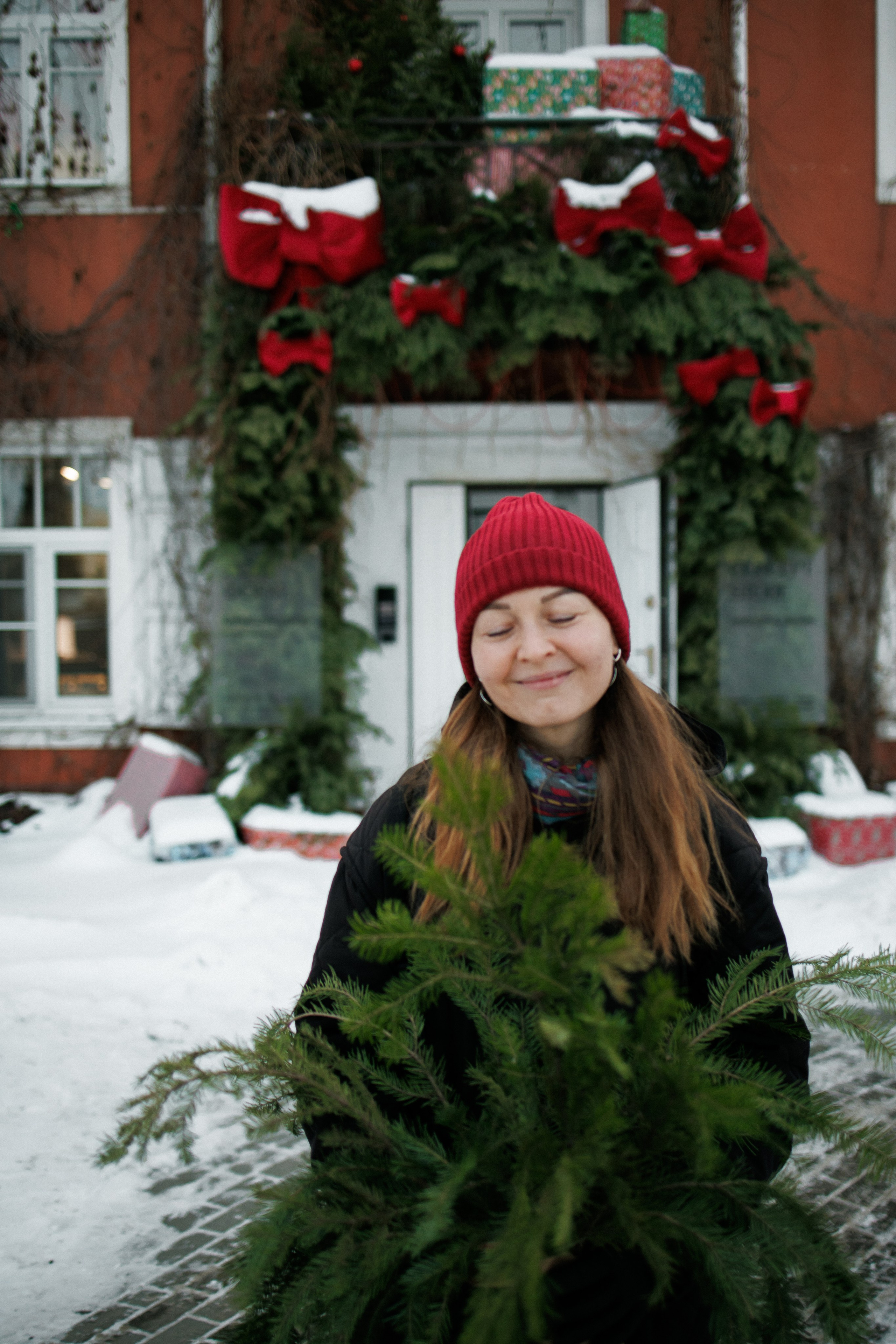 Зимняя фотопрогулка. Семейный фотограф г. Тюмень