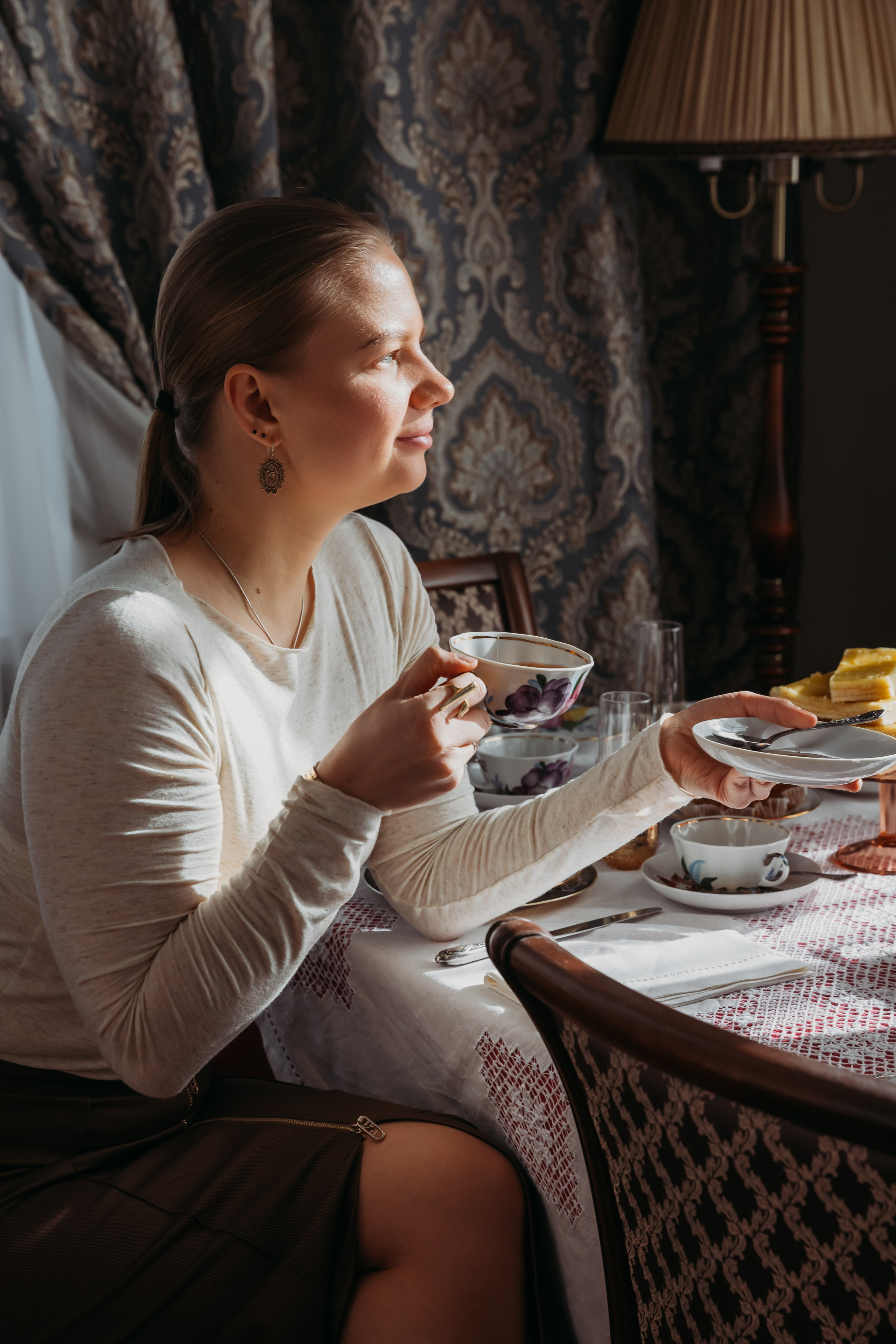 Родные люди «Русское чаепитие». Леся Гаранина. Семейный фотограф/видеограф Москва и область