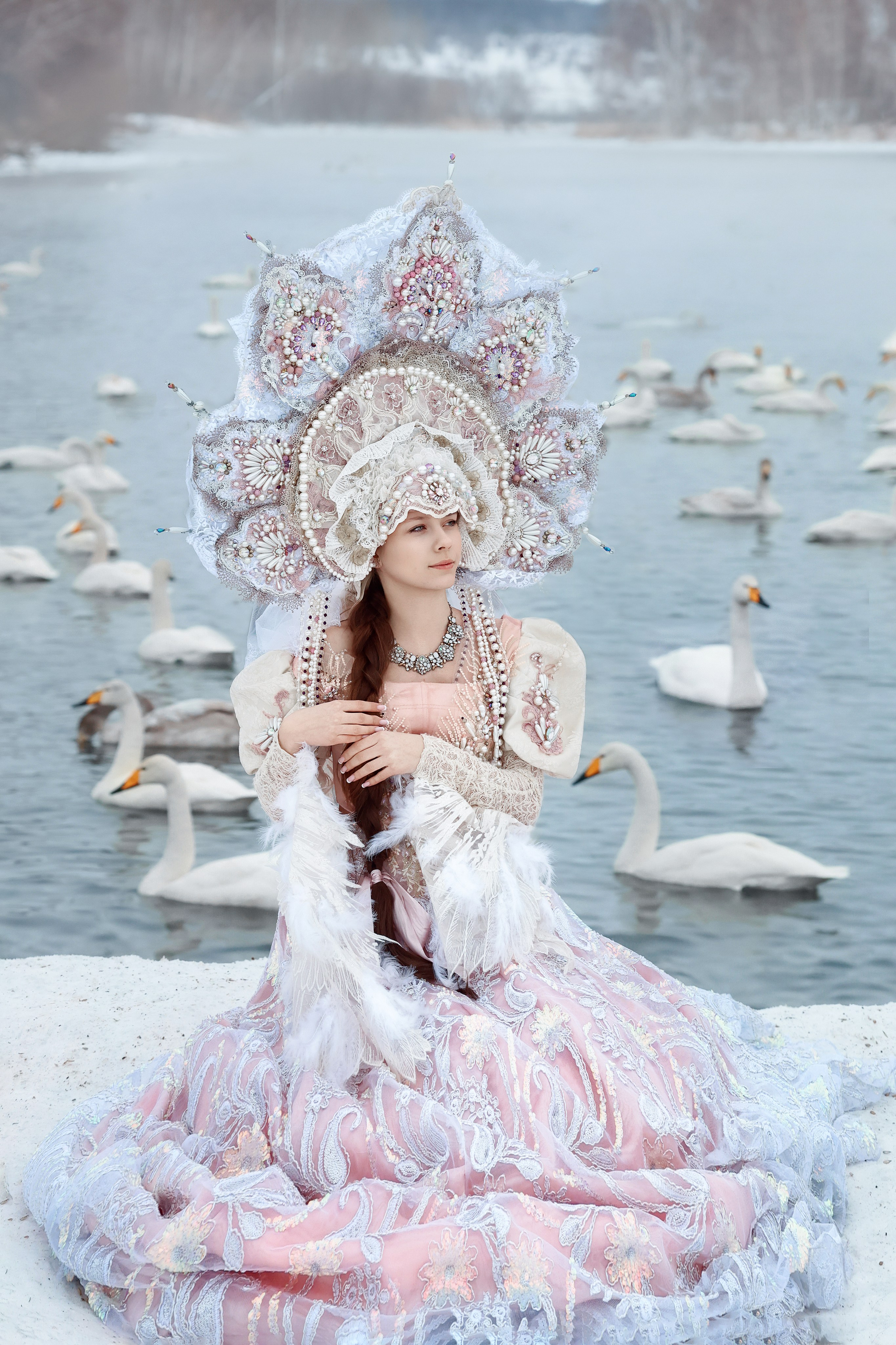 Лебединое озеро. Сказочный фотограф фотопроекты фототуры в Новосибирске и на Алтае