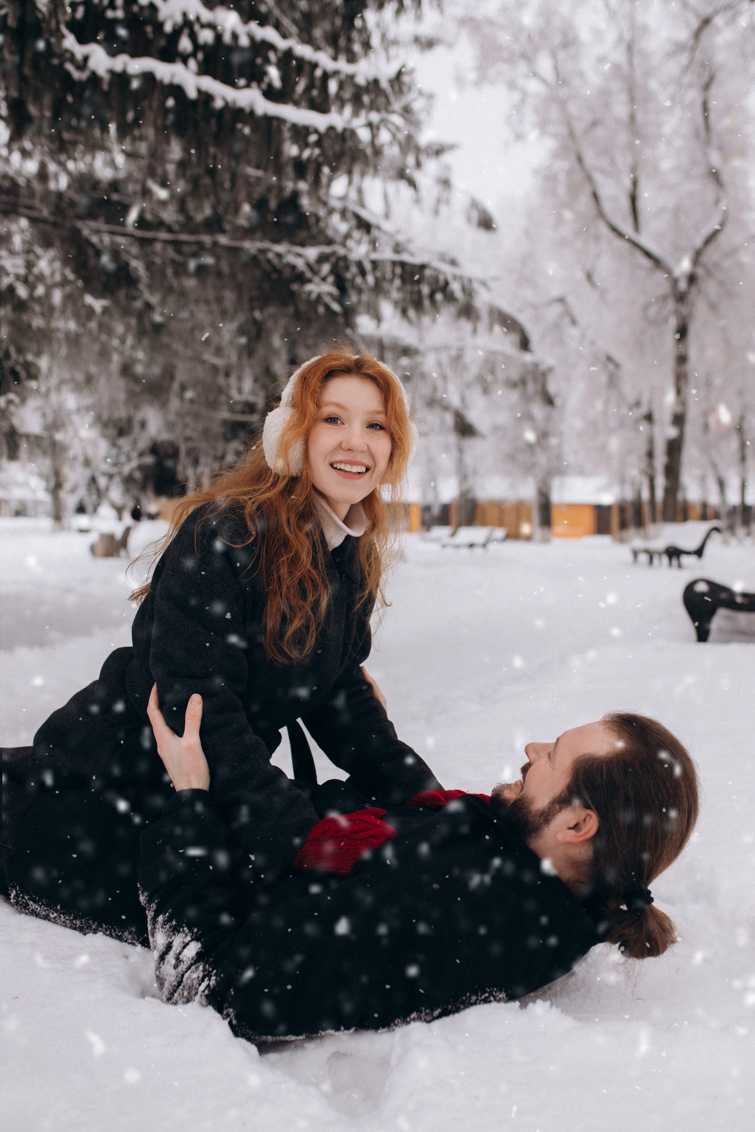 Снег, который согревает. Свадебный фотограф Илья Бринк