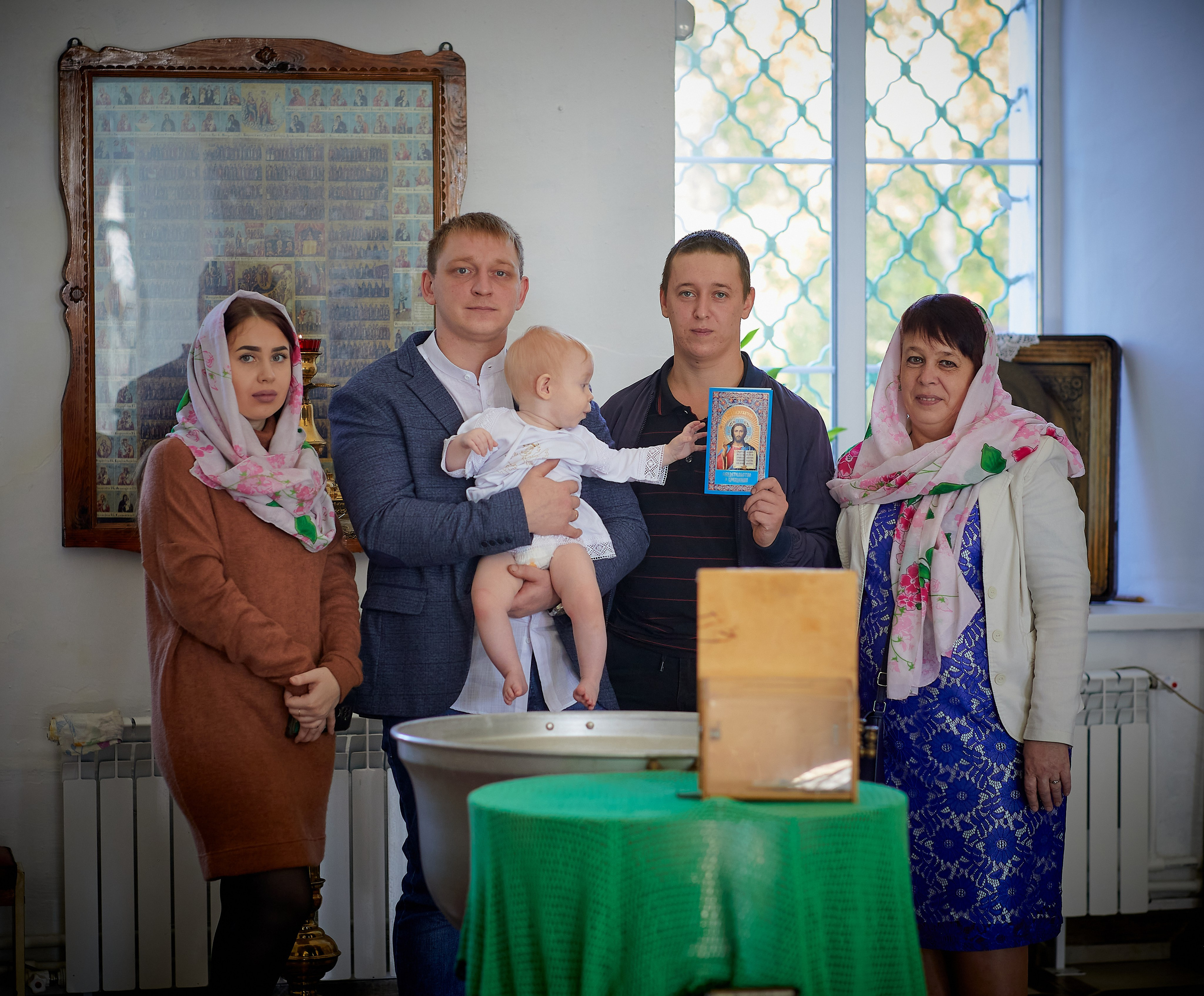 Крещение Сонечки. Семейный и детский фотограф в Ярославле Юлия Галашина