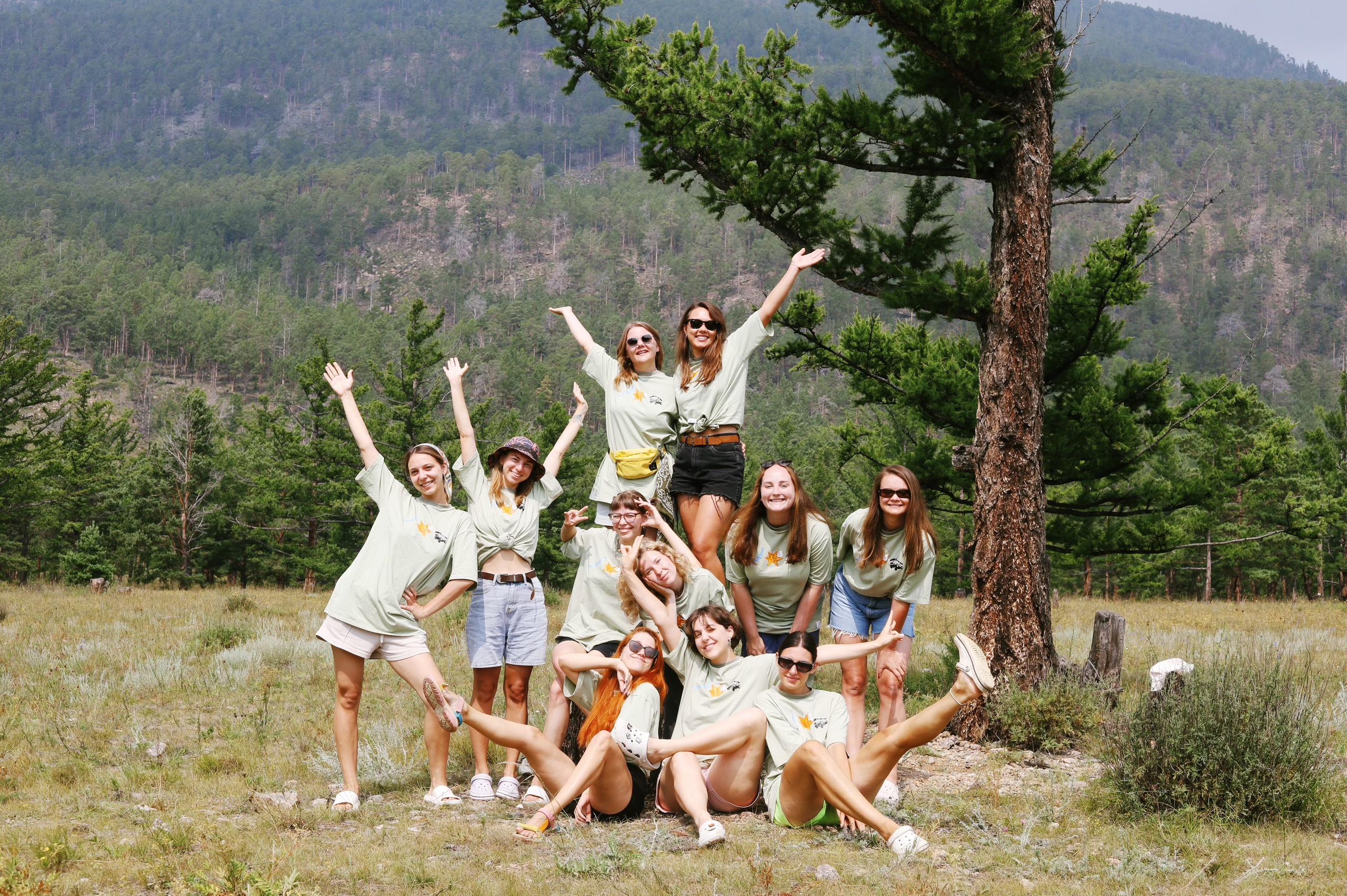 Лето 2024 / палатки. 1642 — первый лагерь для взрослых на Байкале