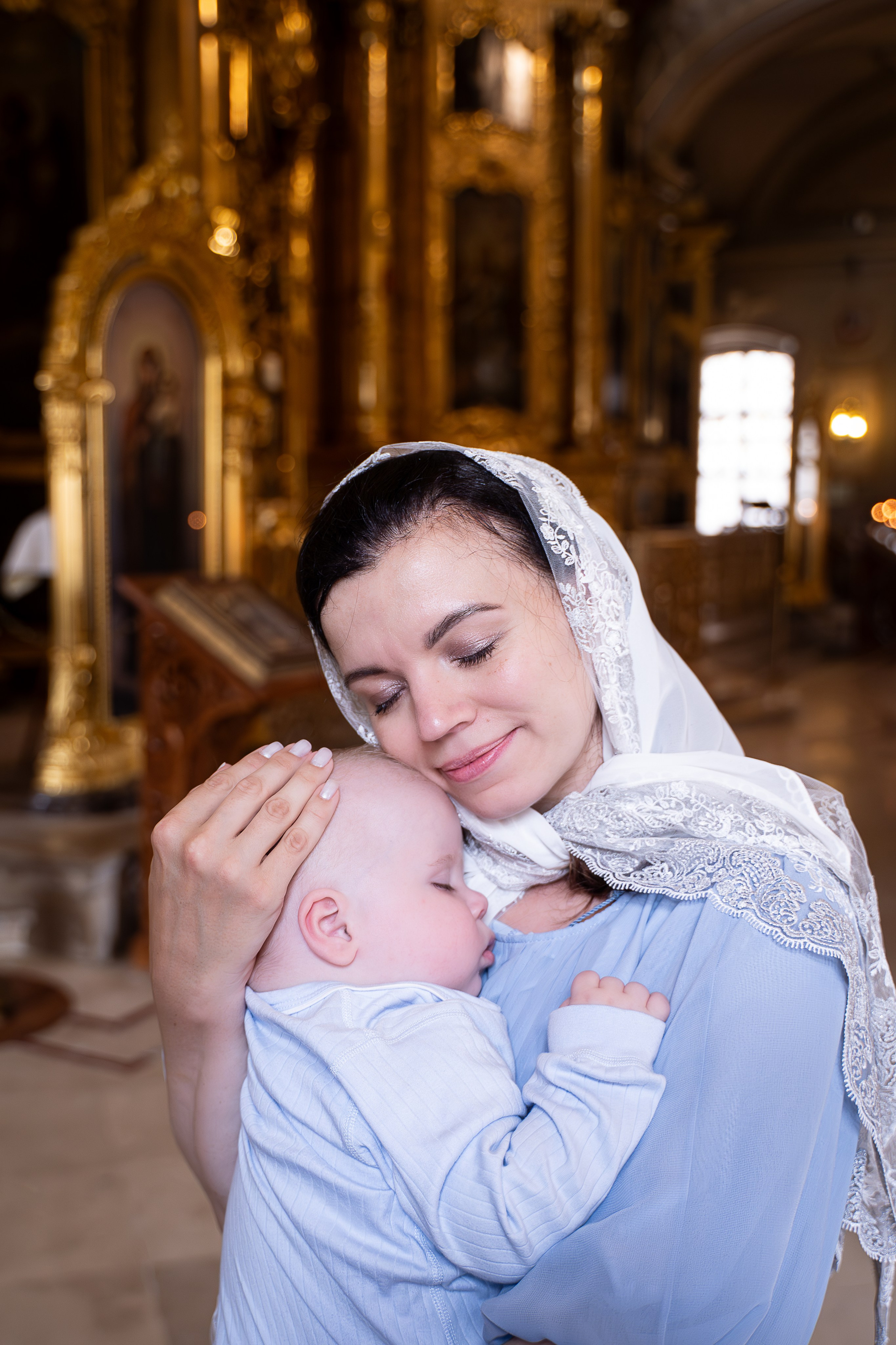 Крещение Никиты. Фотограф на роды Москва Ольга Летучева