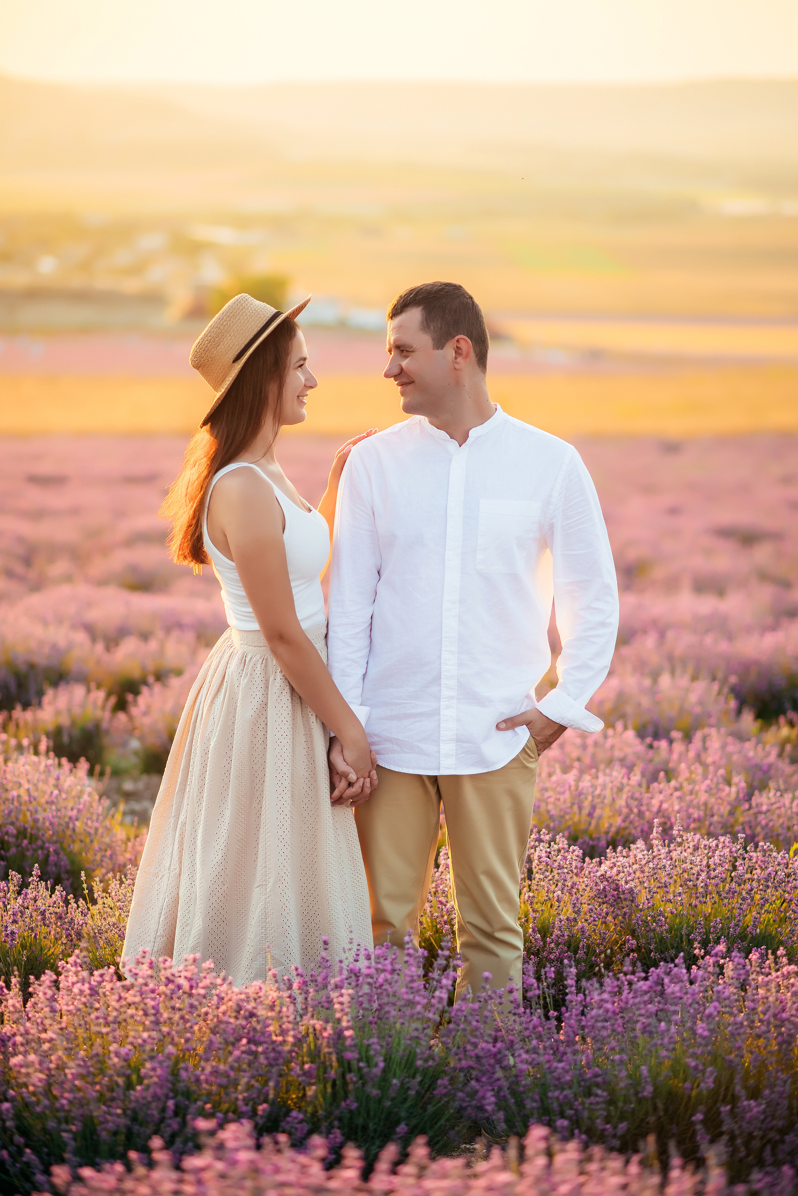 Семейная фотосессия в лавандовом поле. Свадебный и семейный фотограф в Симферополе Дарья Маркова
