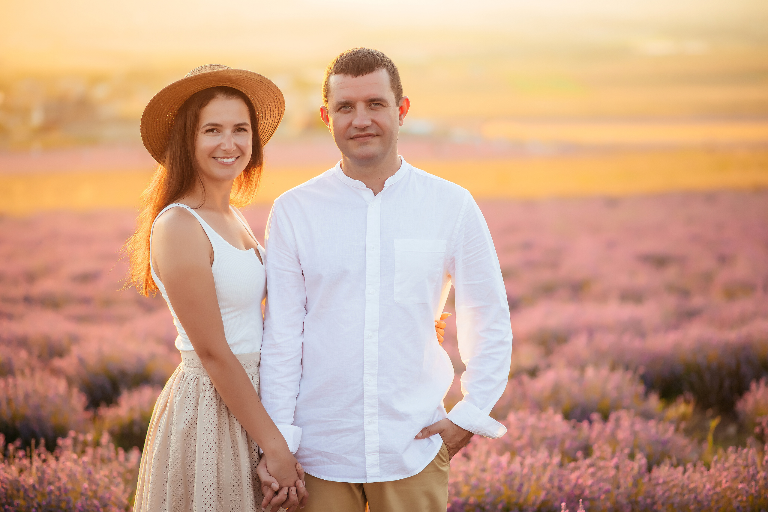 Семейная фотосессия в лавандовом поле. Свадебный и семейный фотограф в Симферополе Дарья Маркова