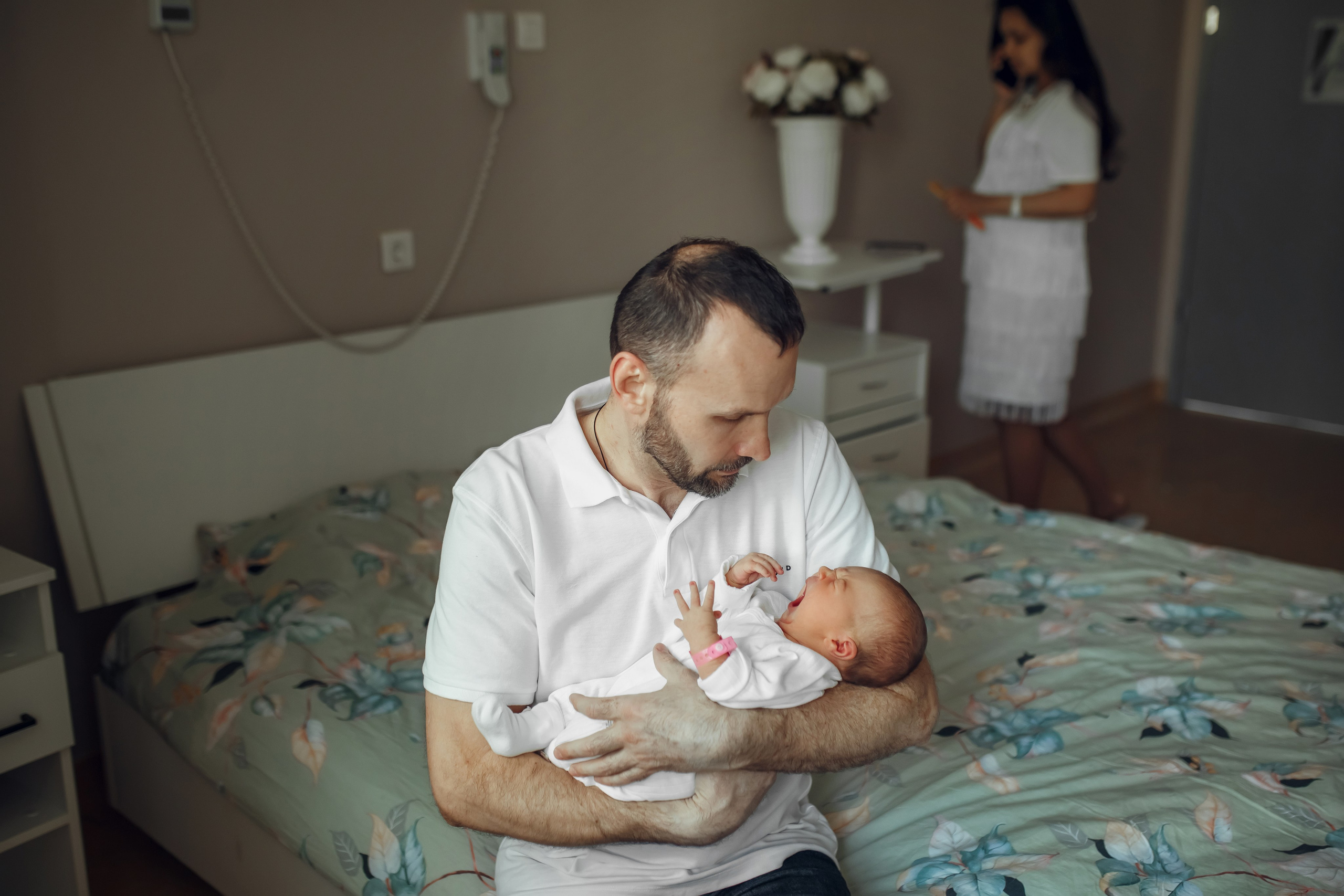 Выписка Машеньки. Фотограф на Крещение, семейный фотограф в Москве