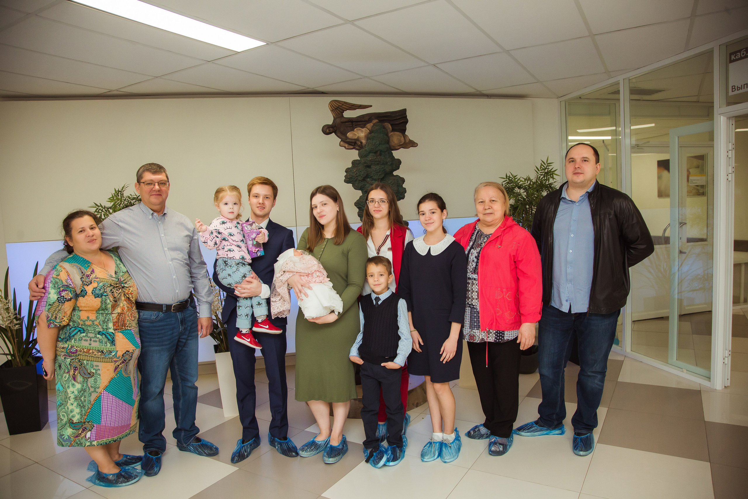 Выписка Серафимы. Фотограф на Крещение, семейный фотограф в Москве