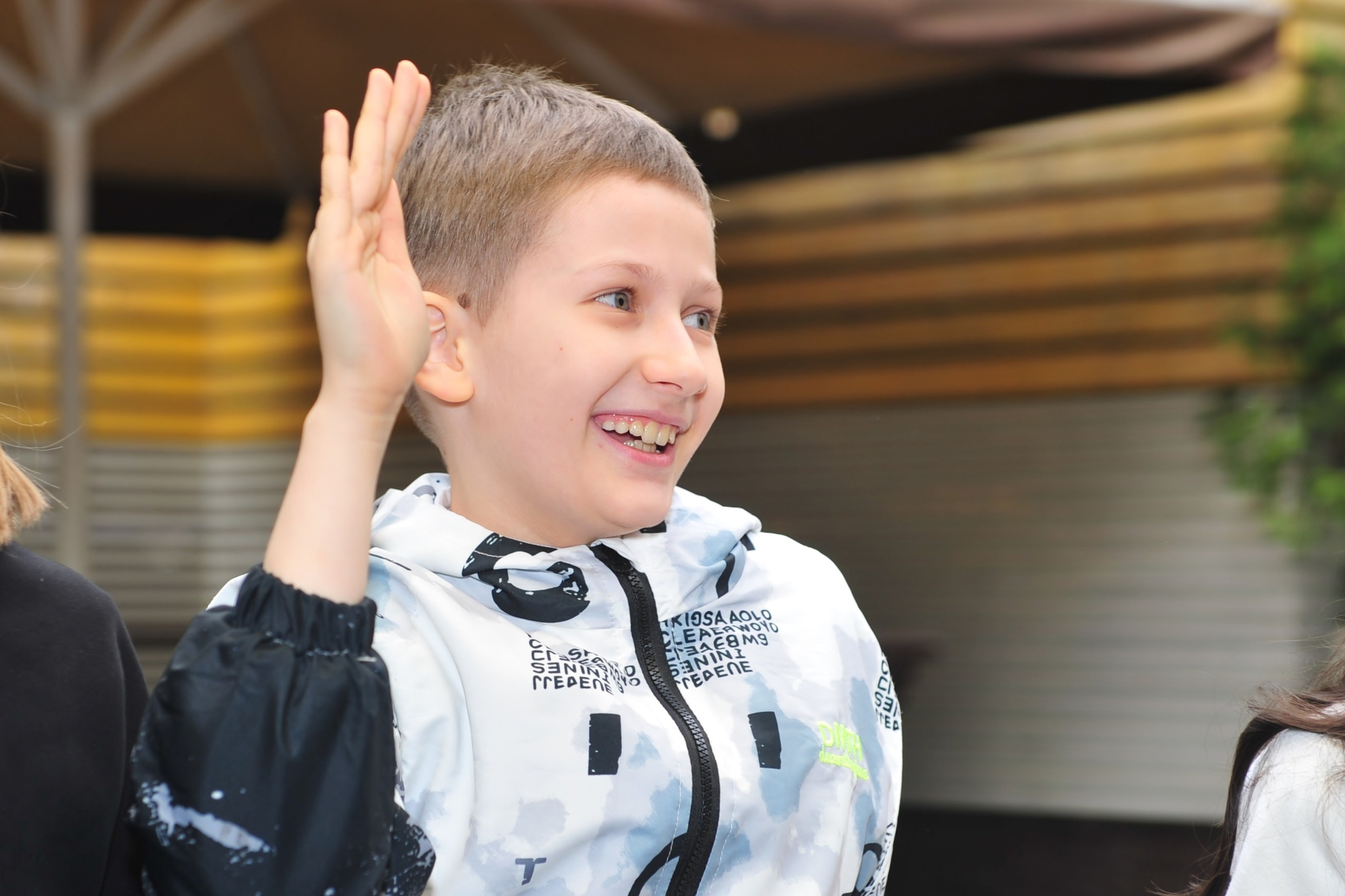 Выпускной для 4-го класса школы Протон в кафе Маска в Филёвском Парке. Свадебный и семейный фотограф в Москве Ирина Гончарова