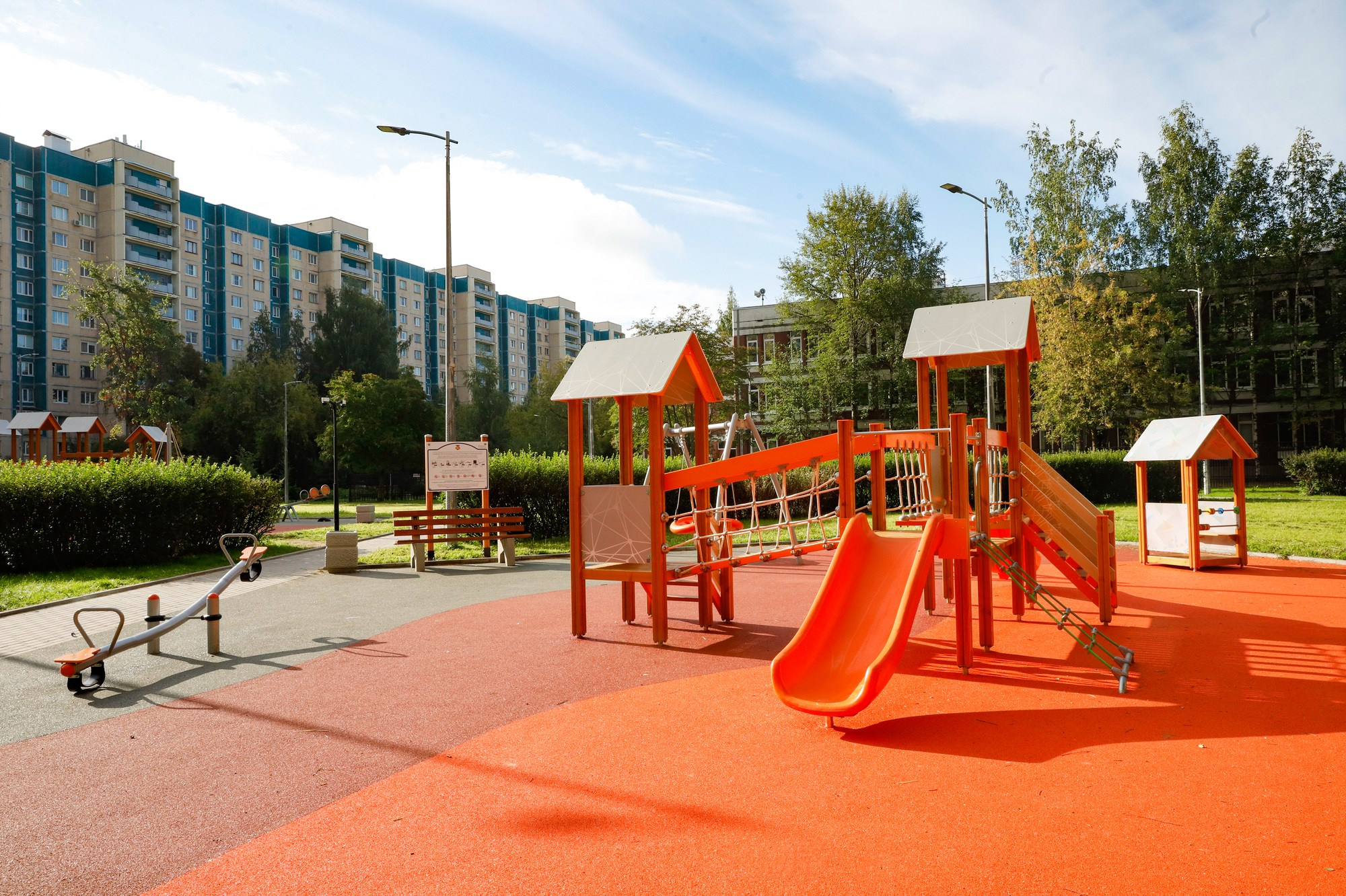 Благоустройство в МО «Озеро Долгое». Фотограф Дарья Попова